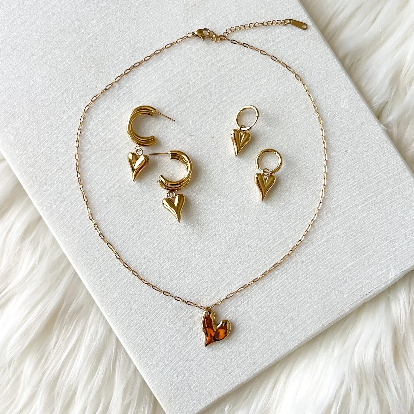 Hammered Heart Necklace - LAST CHANCE! - Image 16