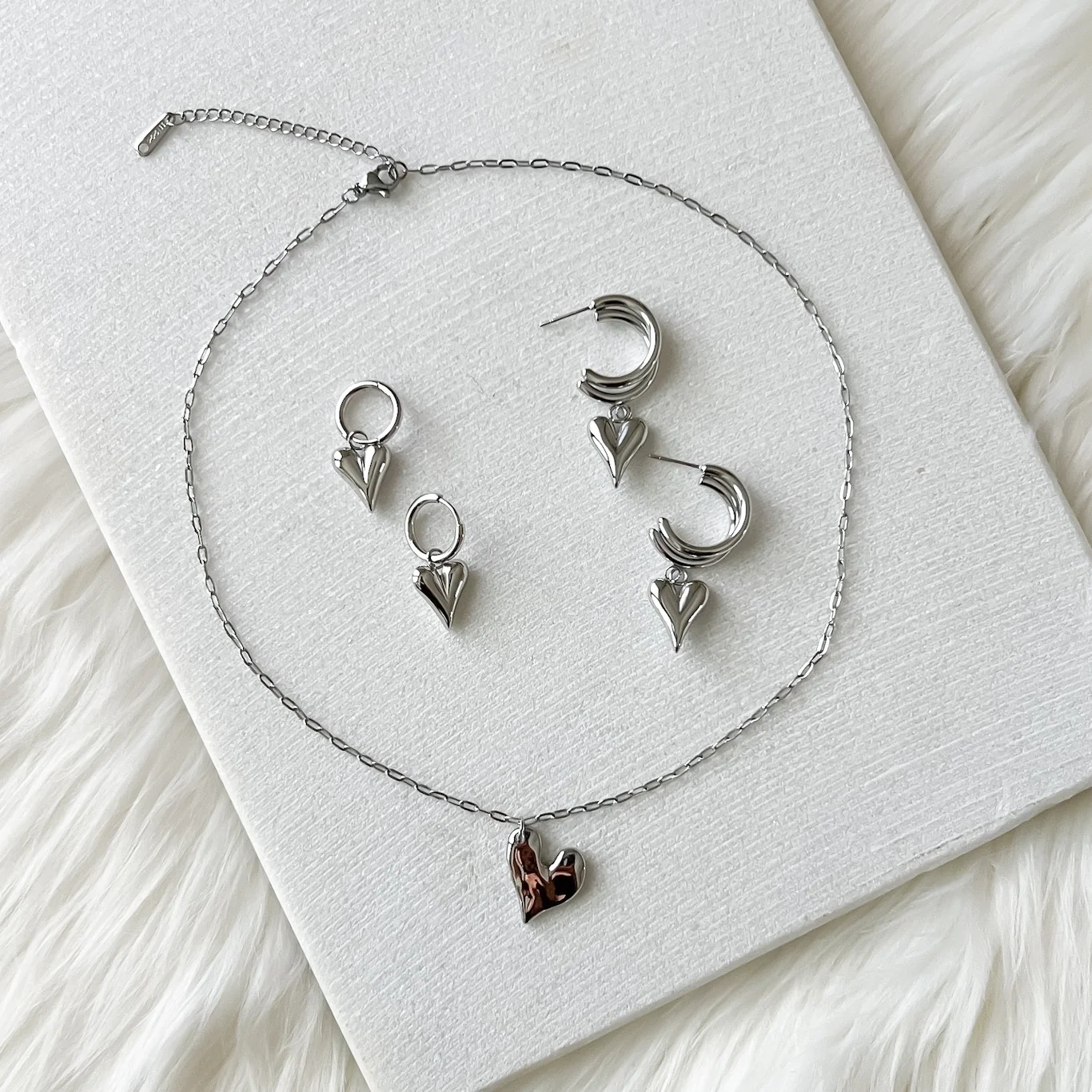 Hammered Heart Necklace - LAST CHANCE! - Image 17