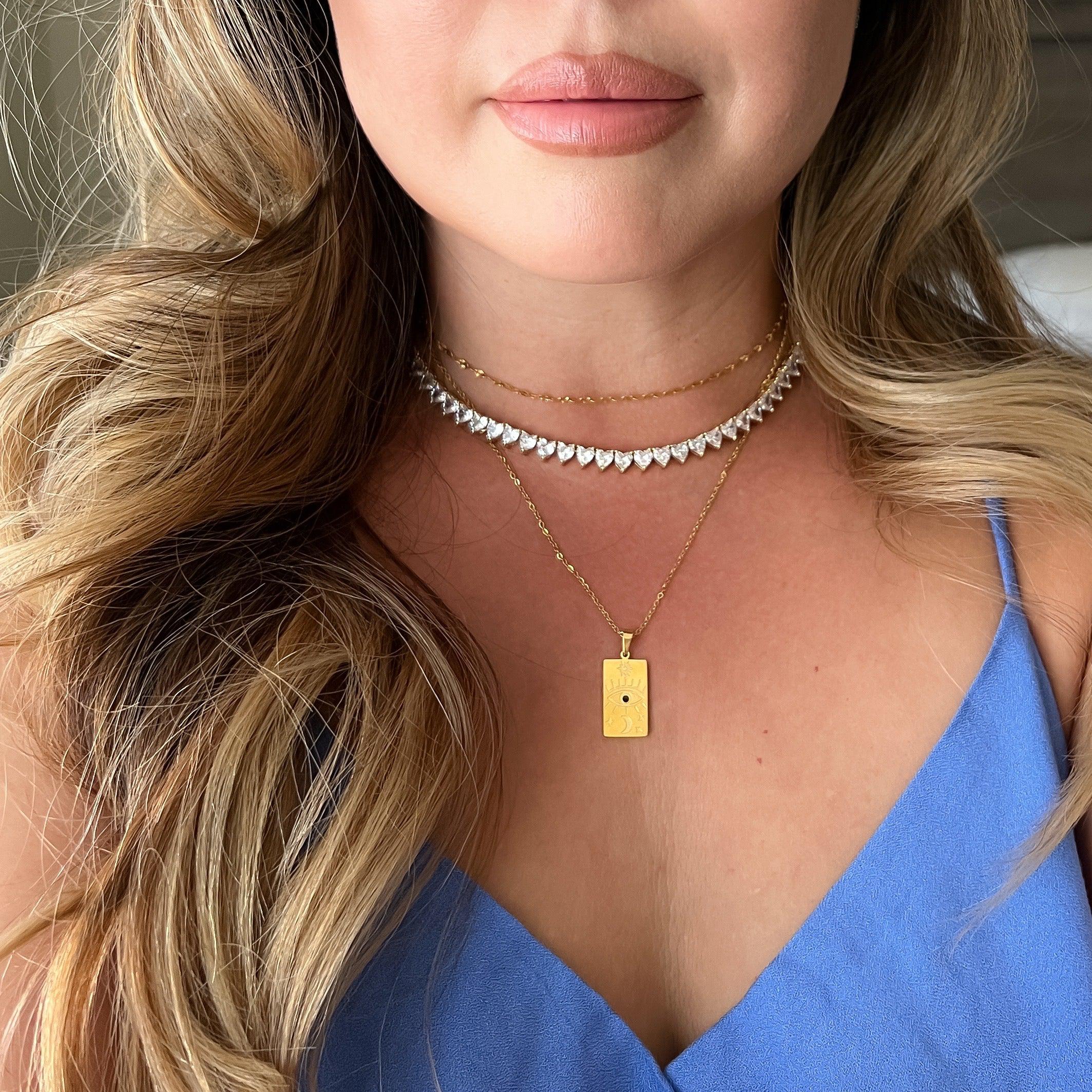 Iced Sweetheart Necklace - LAST CHANCE! - Image 3