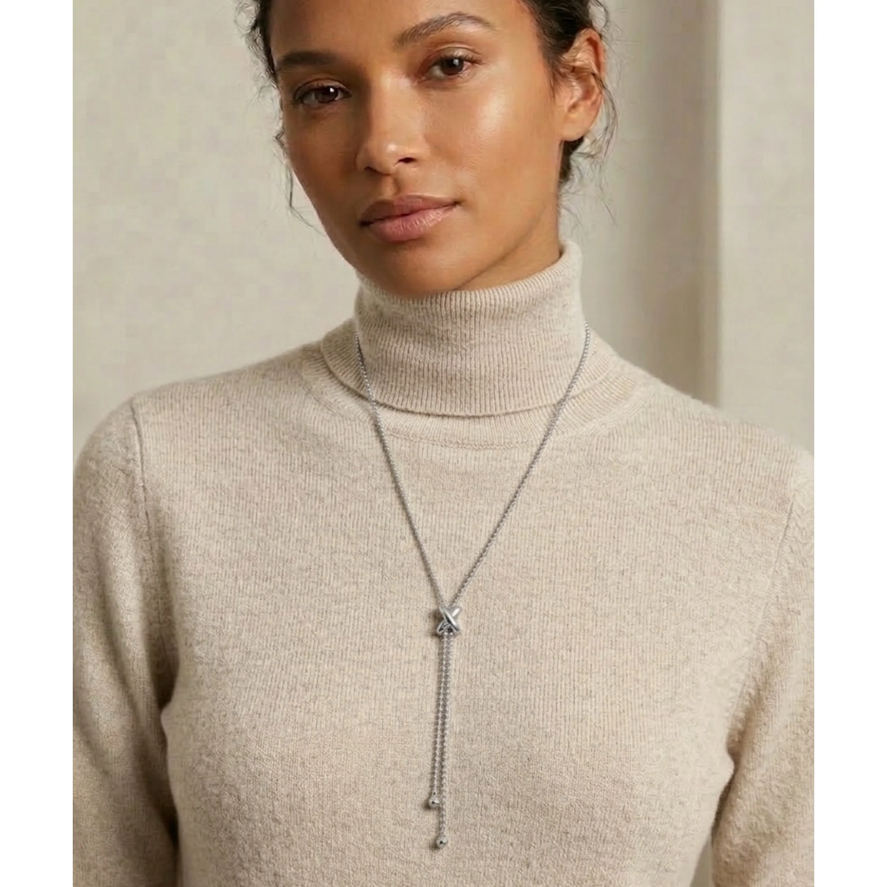 Infinity Knot Lariat Necklace - Image 7