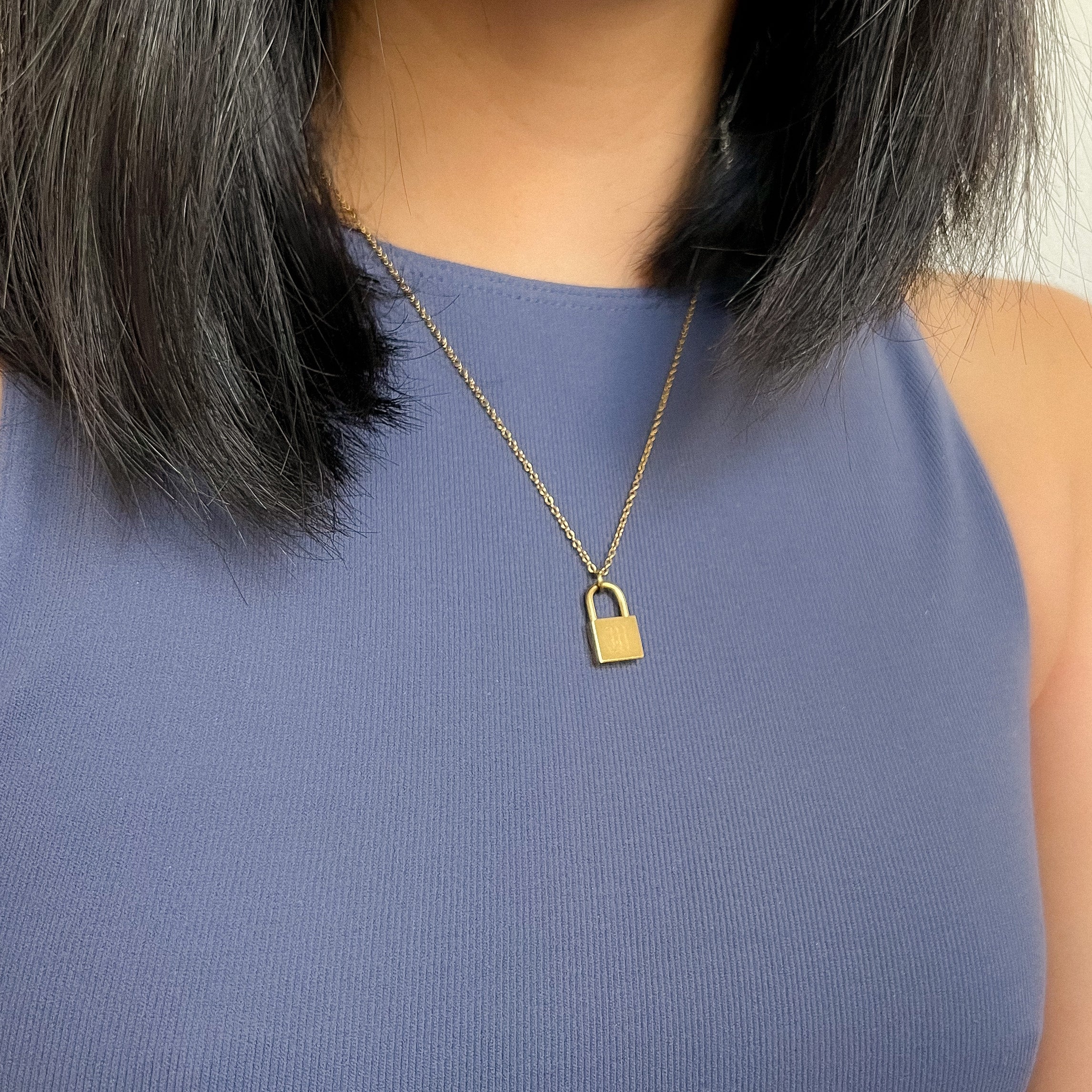 Initial Padlock Necklace - LAST CHANCE! - Image 13