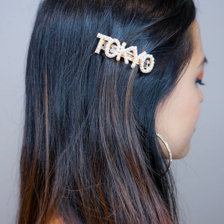 Jet Setter Pearl Hair Barrettes - LAST CHANCE / FINAL SALE - Image 16