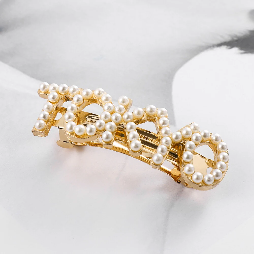 Jet Setter Pearl Hair Barrettes - LAST CHANCE / FINAL SALE - Image 7