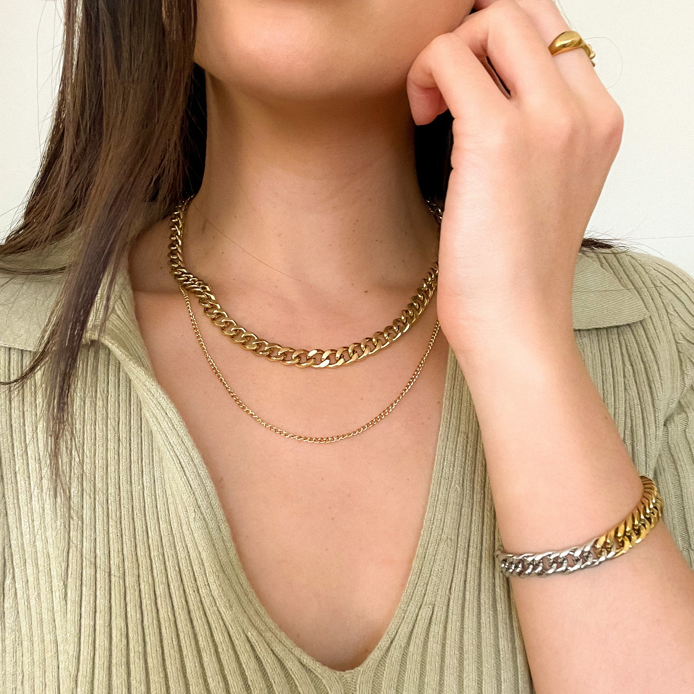 Kara Layered Necklace - LAST CHANCE! - Image 13