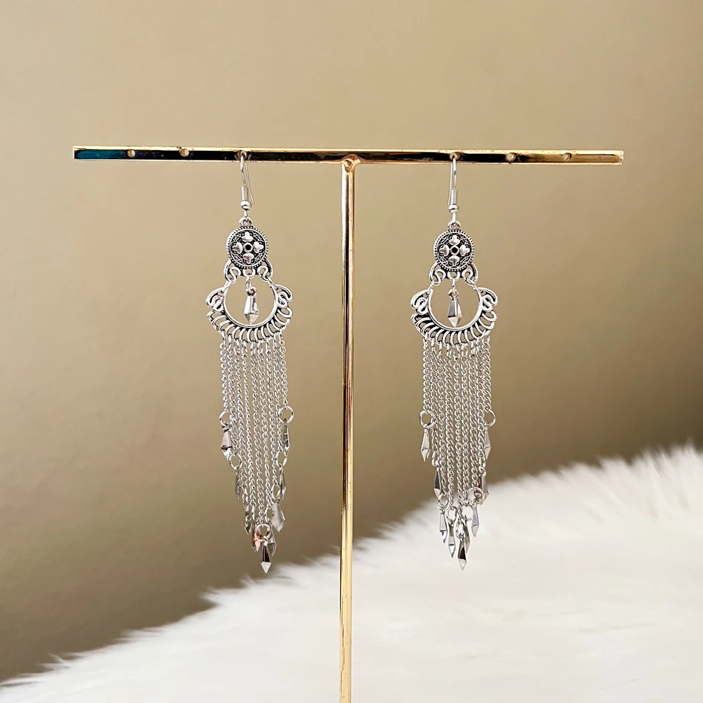Karma Vintage Metal Earrings - 3 STYLES! - Image 19