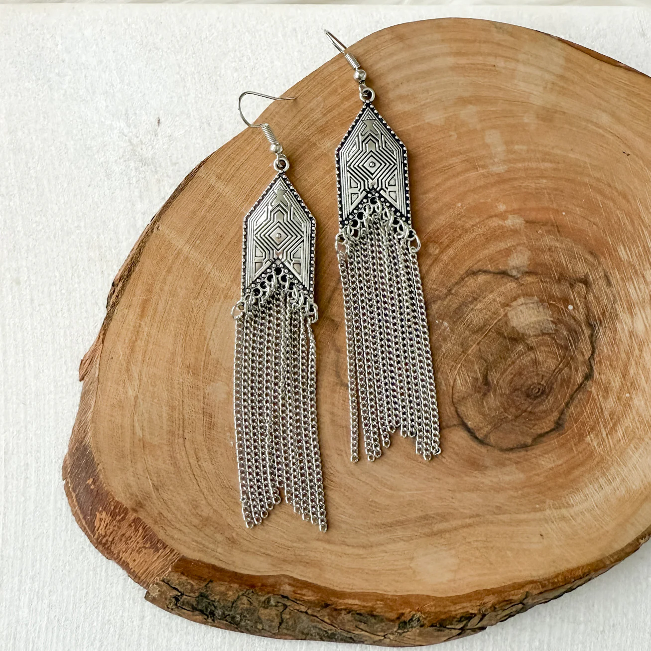 Karma Vintage Metal Earrings - 3 STYLES! - Image 28