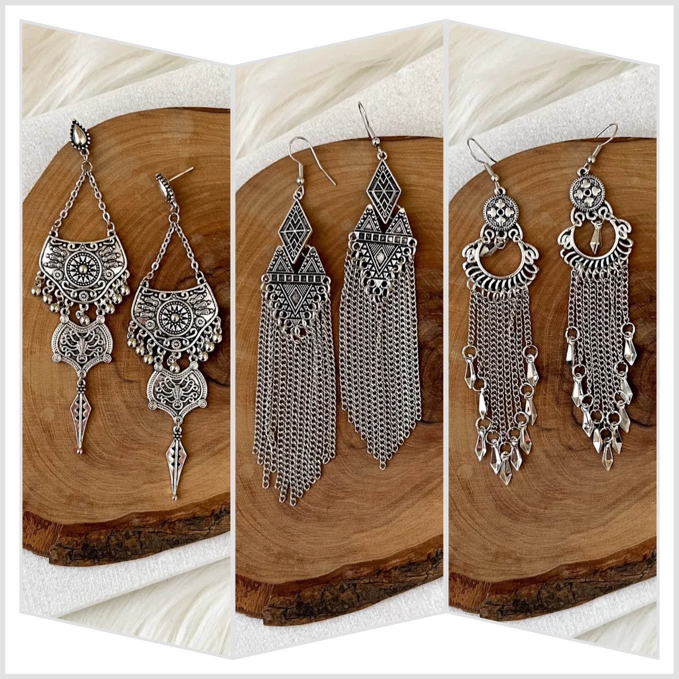 Karma Vintage Metal Earrings - 3 STYLES! - Image 29