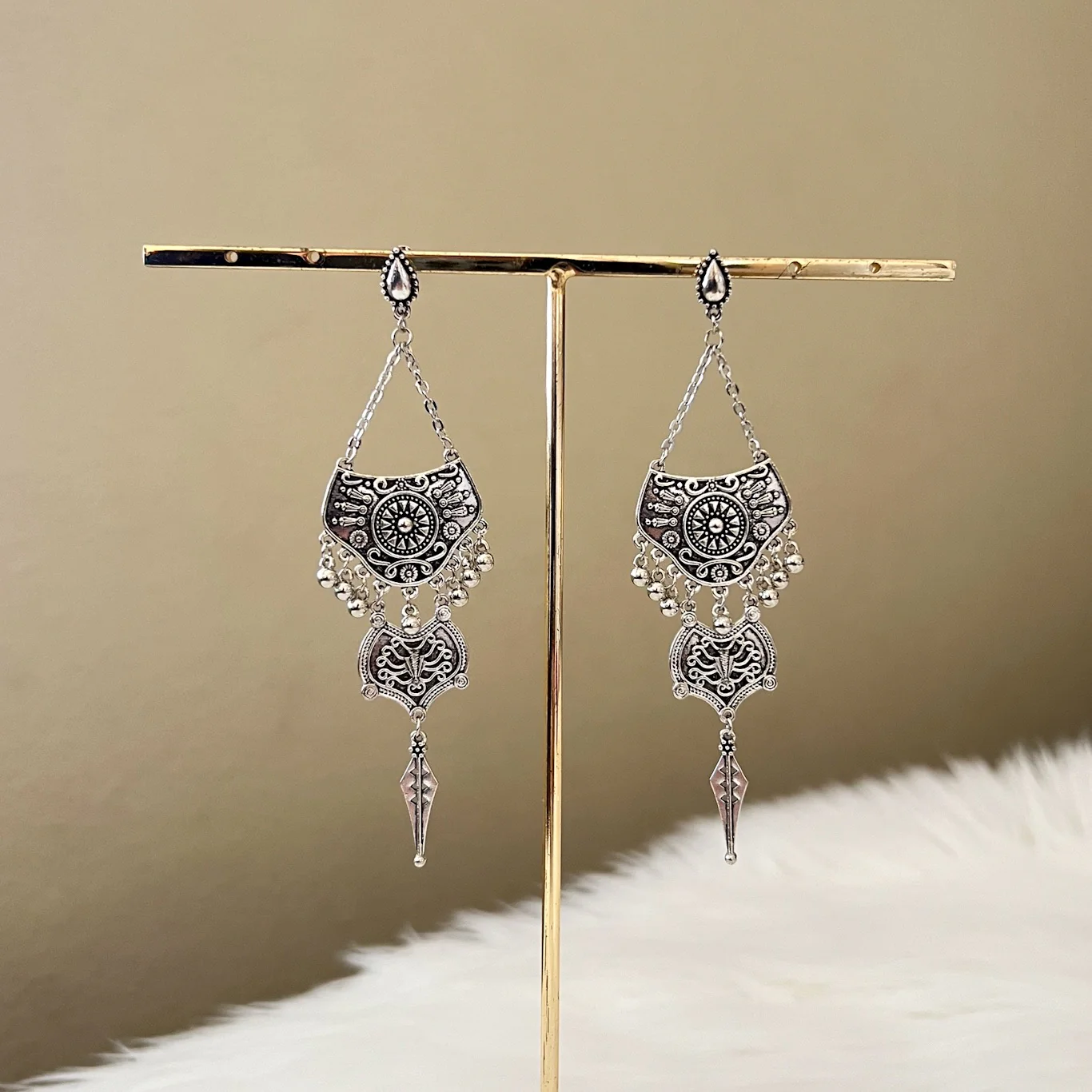 Karma Vintage Metal Earrings - 3 STYLES! - Image 30