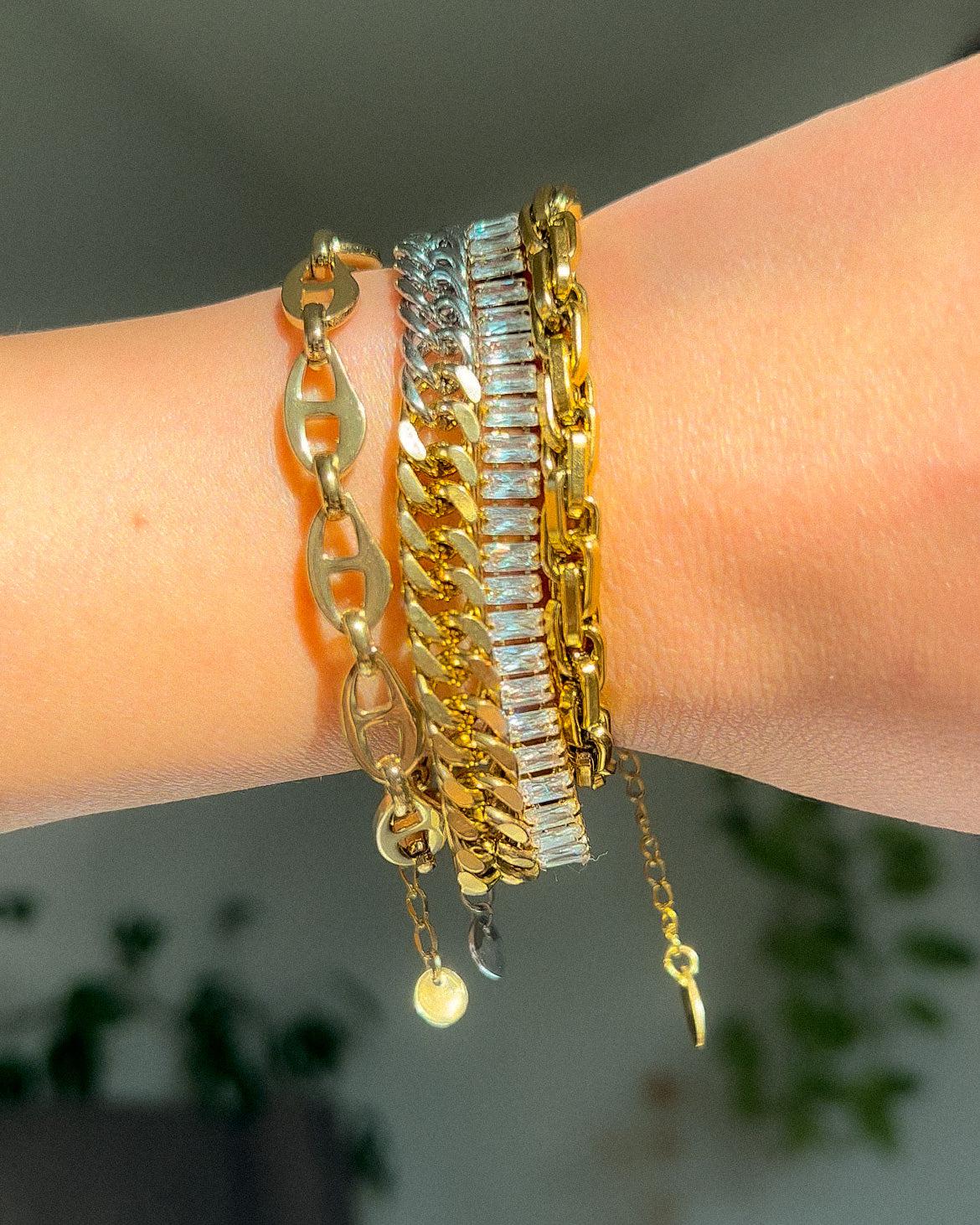 Kassia Block Chain Bracelet - Image 32
