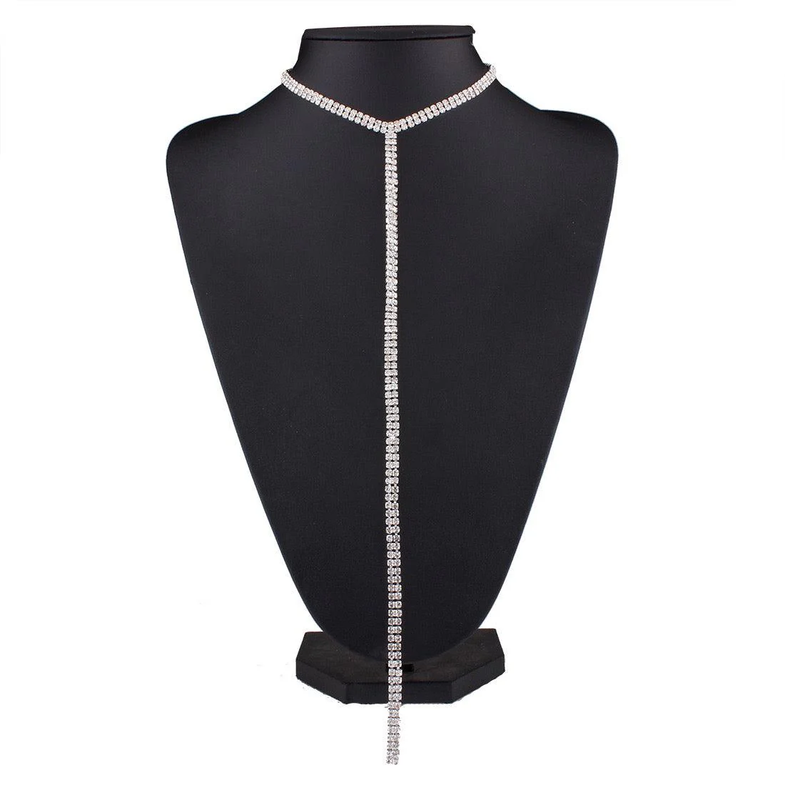 Kira Kira Rhinestone Drop Choker - Image 22