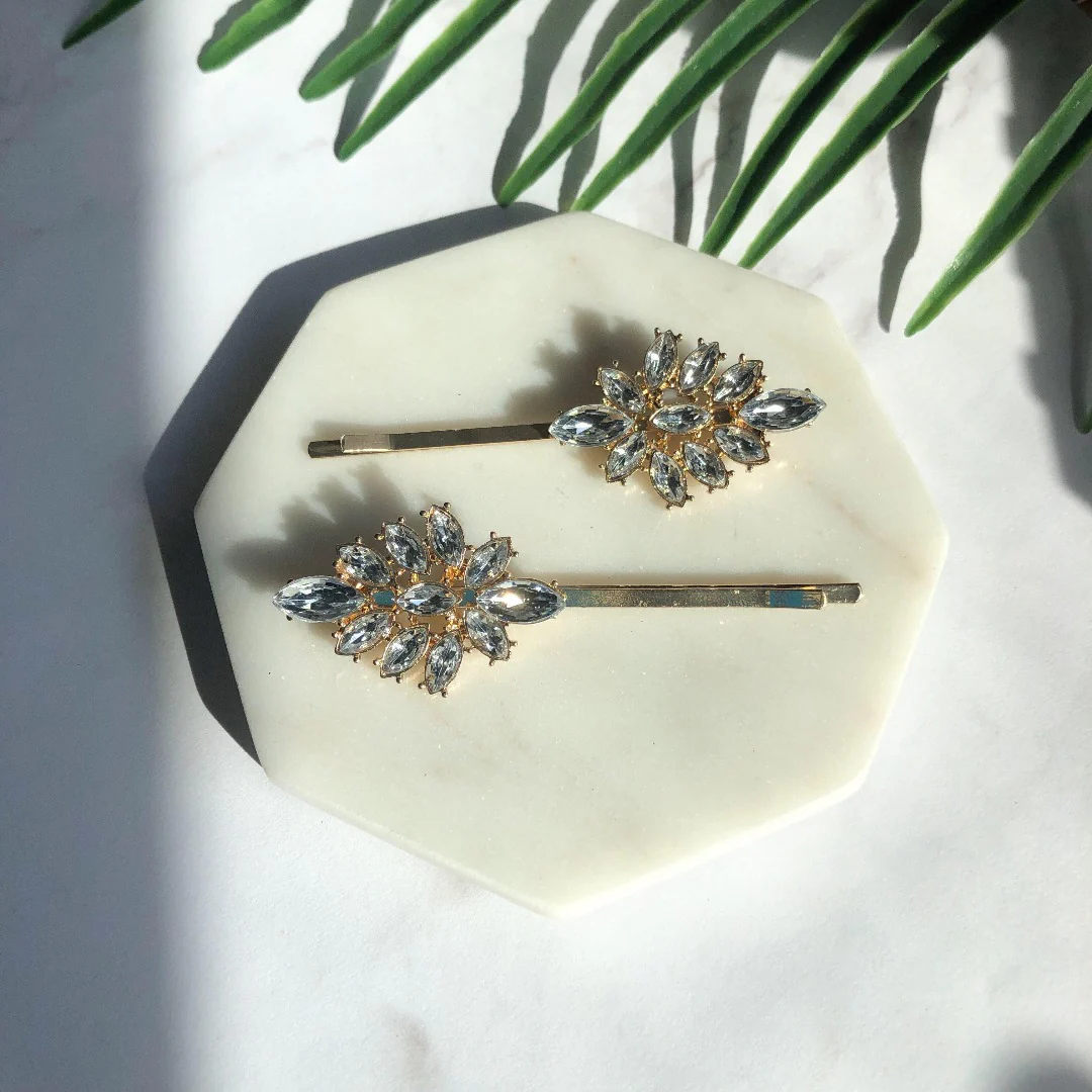 La Soiree Rhinestone Hair Pin Duos - 2 Styles LAST CHANCE! - Image 5