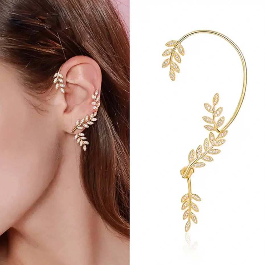 Laurel Leaf Ear Hook / Ear Cuffing - Image 5
