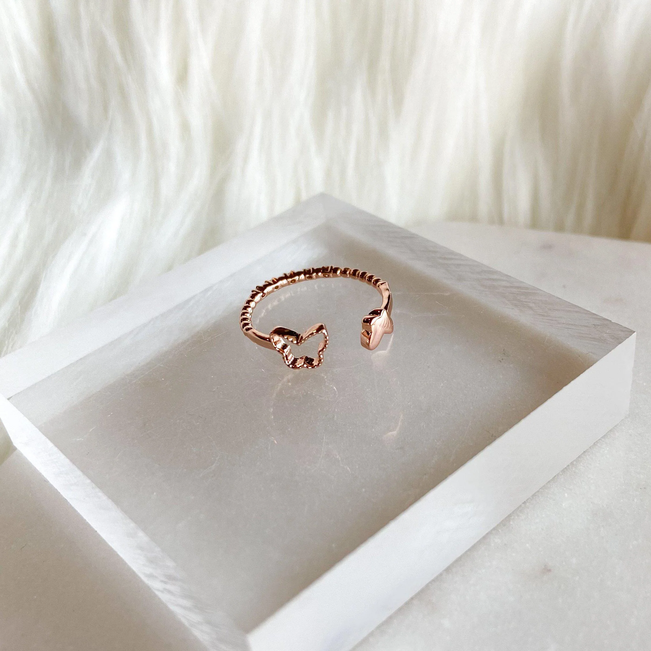 Le Papillon Double Sided Ring - LAST CHANCE! - Image 4