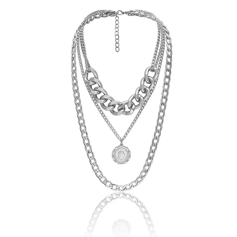 Letizia Layered Chain Necklace - LAST CHANCE! - Image 5
