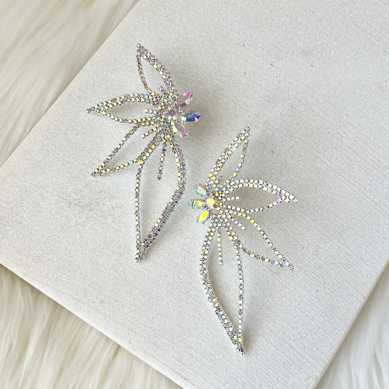 Lorelei Floral Statement Earrings - 5 COLORS! - Image 15
