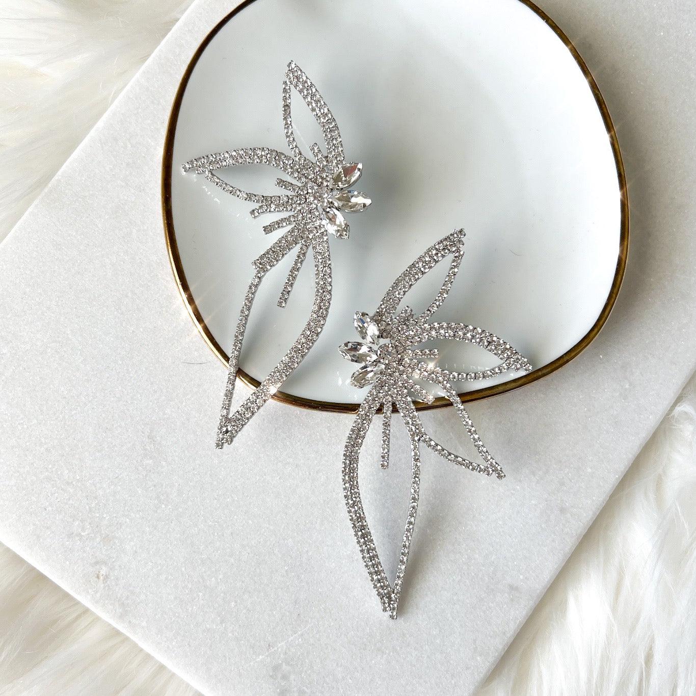Lorelei Floral Statement Earrings - 5 COLORS! - Image 20