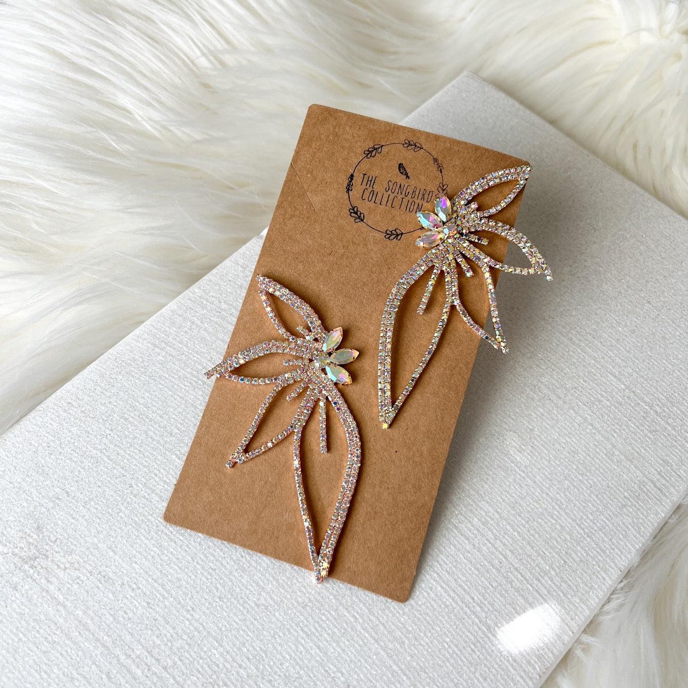 Lorelei Floral Statement Earrings - 5 COLORS! - Image 21