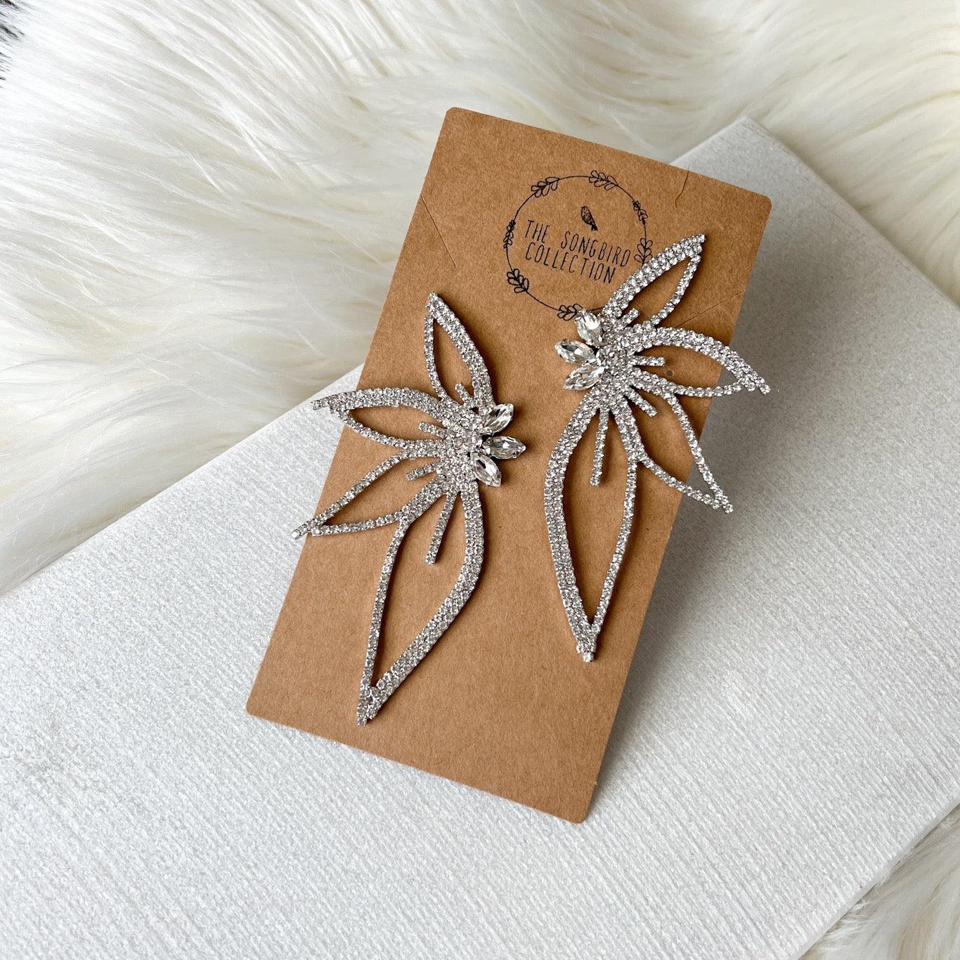 Lorelei Floral Statement Earrings - 5 COLORS! - Image 22