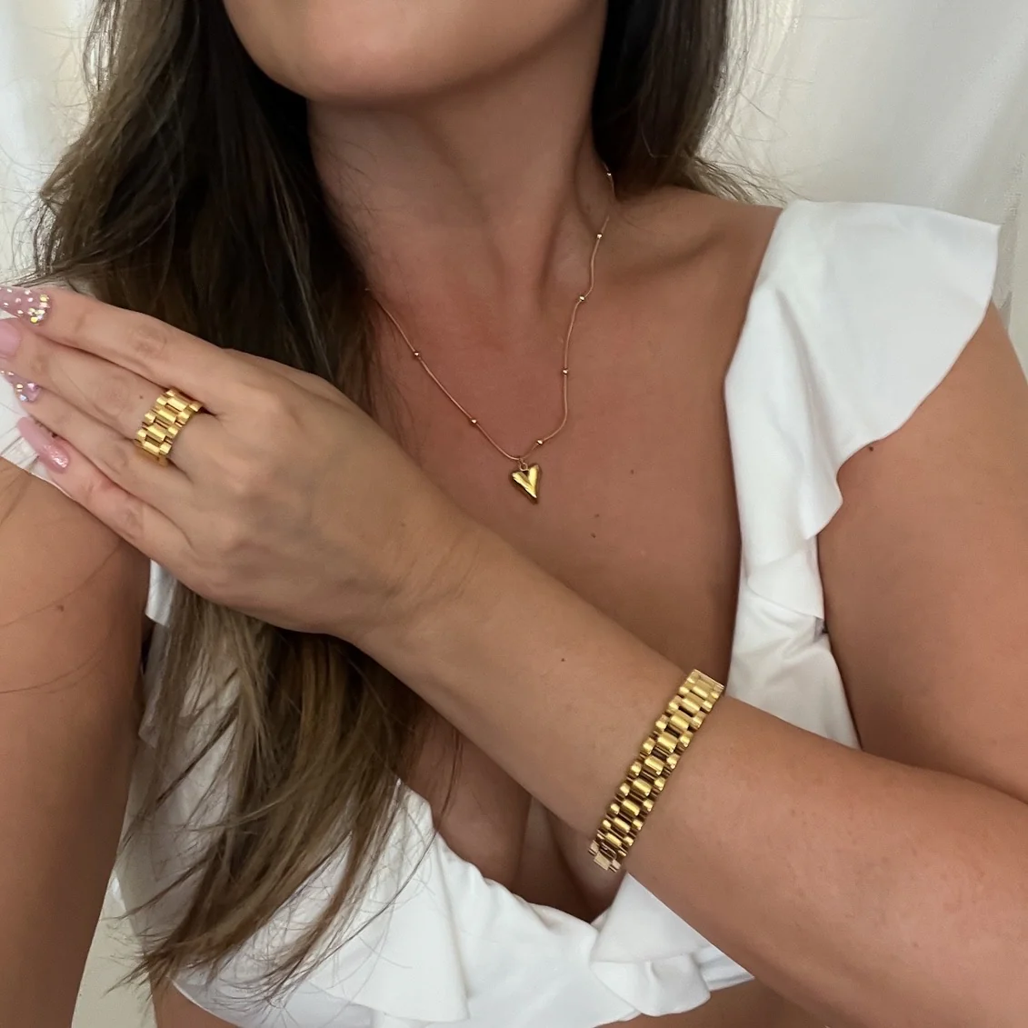 Lucia Watch Link Chain Bracelet - Image 18