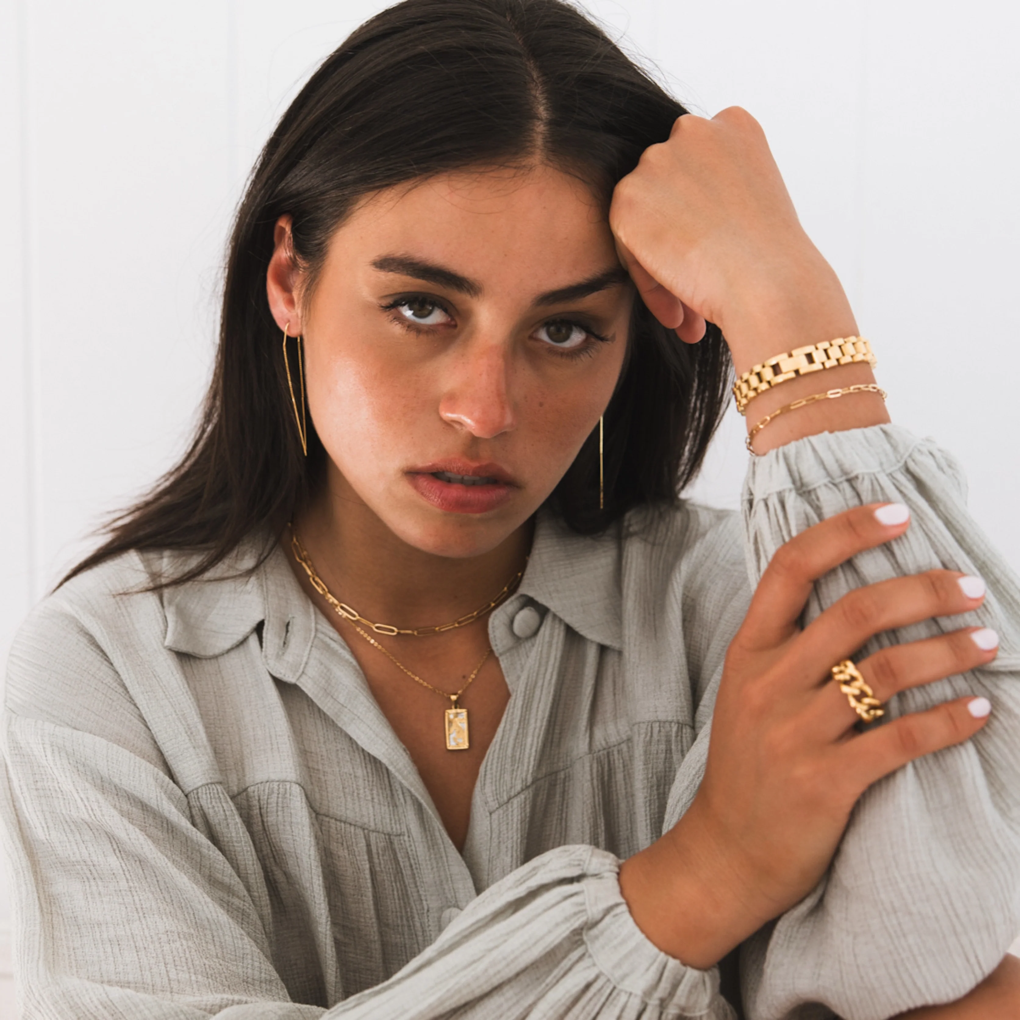 Lucia Watch Link Chain Bracelet - Image 9