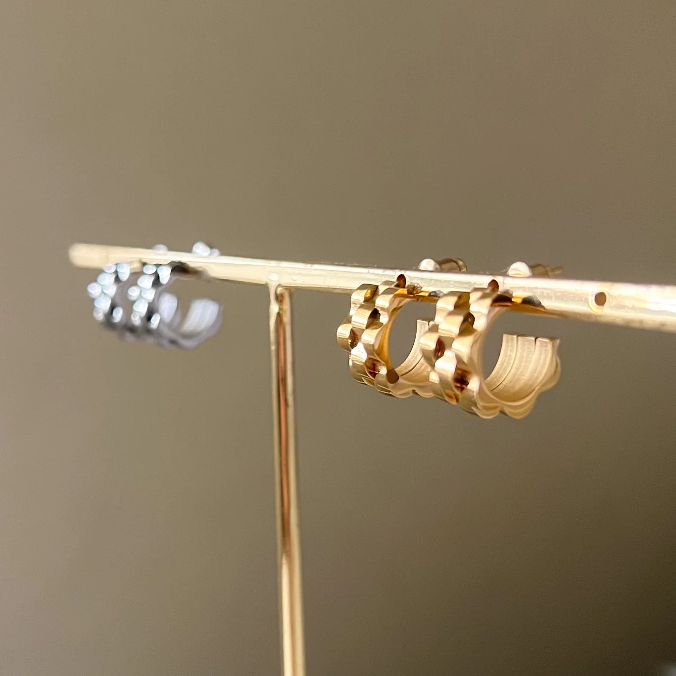 Lucia Watch Link Chain Earrings - LAST CHANCE! - Image 18