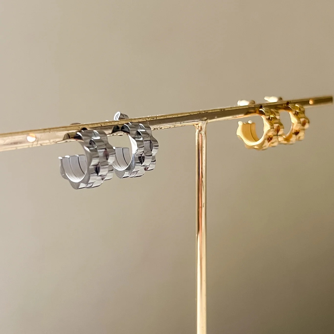 Lucia Watch Link Chain Earrings - LAST CHANCE! - Image 19