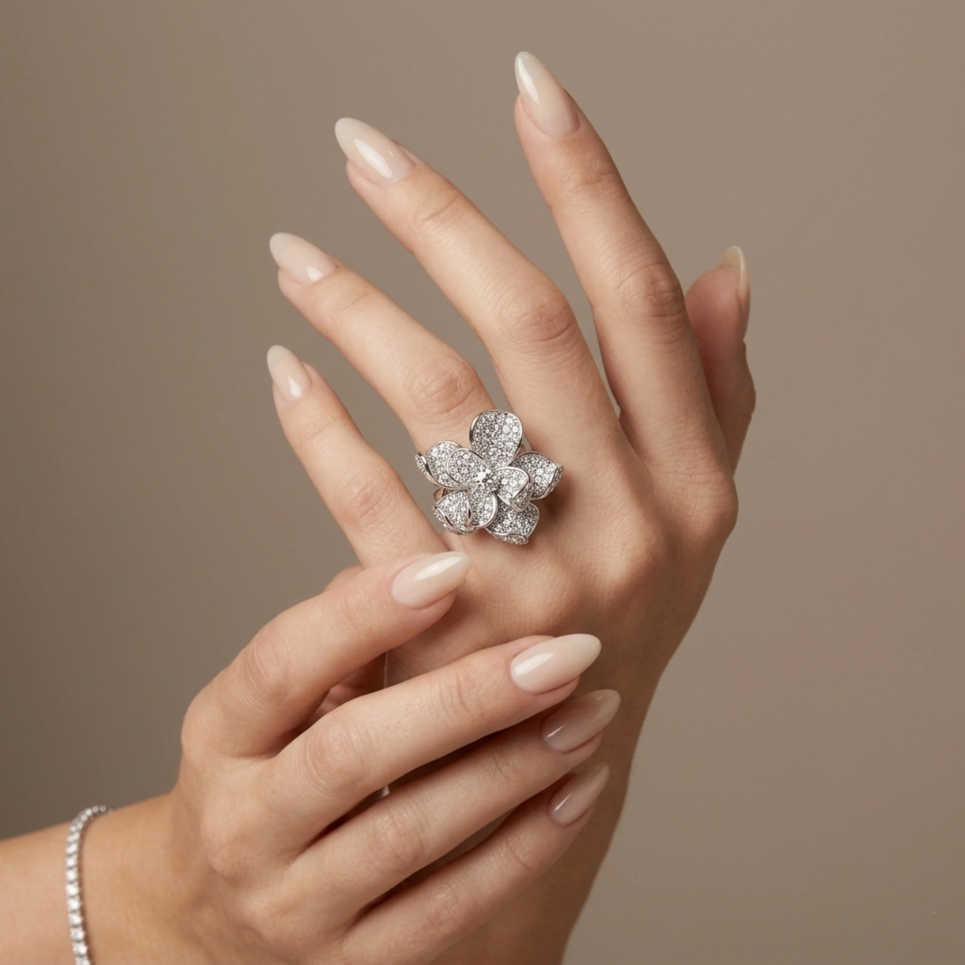 Magnolia Pavé Ring - Image 6