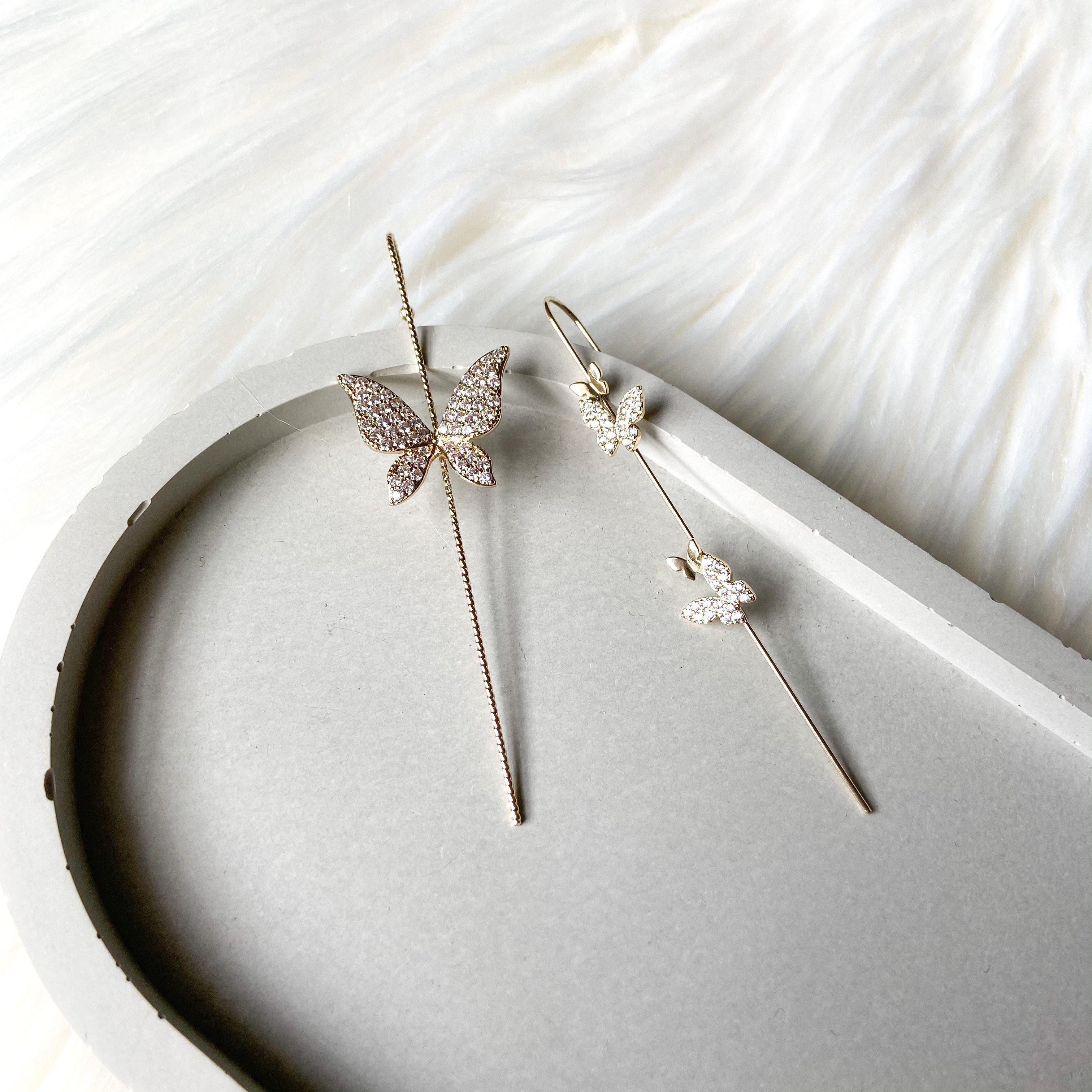 Mariposa Butterfly Ear Hook / Ear Cuff - 2 Styles - Image 14