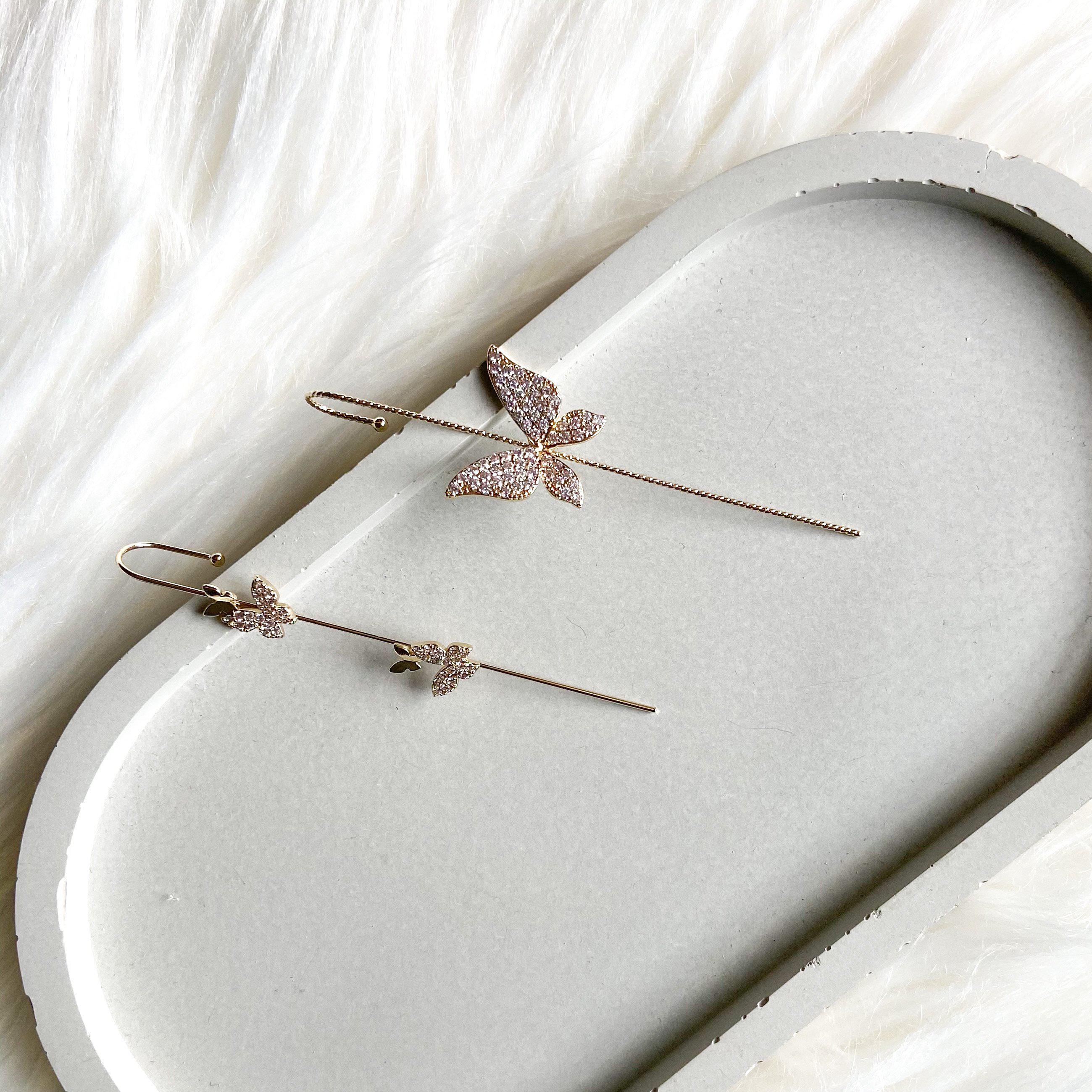 Mariposa Butterfly Ear Hook / Ear Cuff - 2 Styles - Image 15