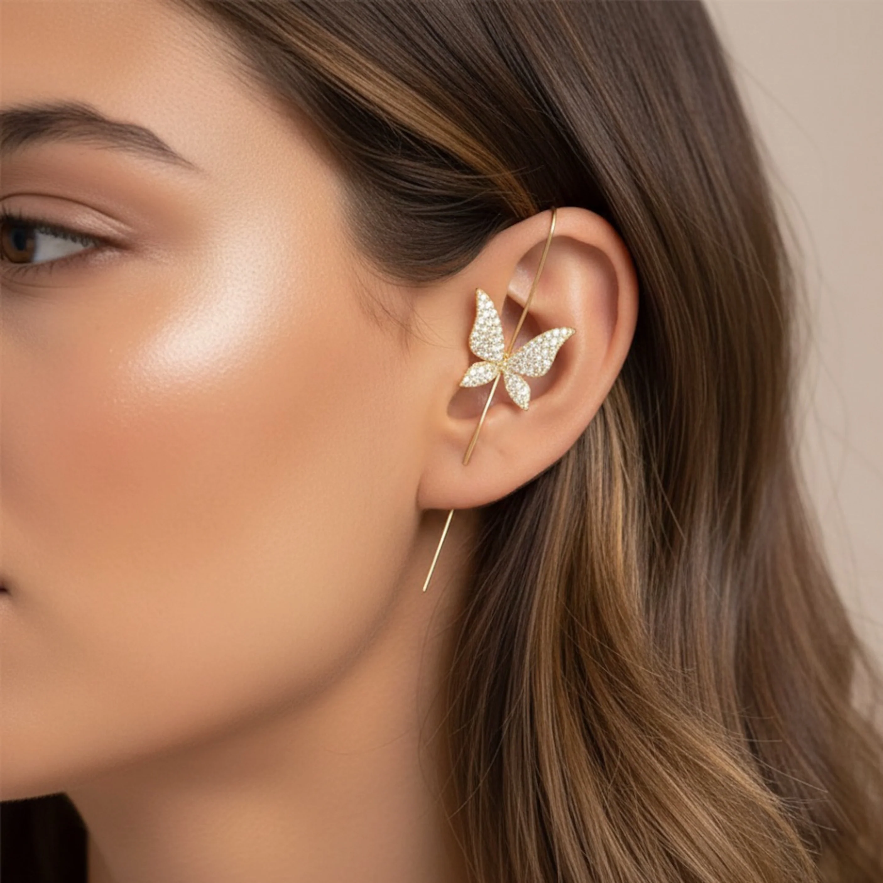 Mariposa Butterfly Ear Hook / Ear Cuff - 2 Styles - Image 9