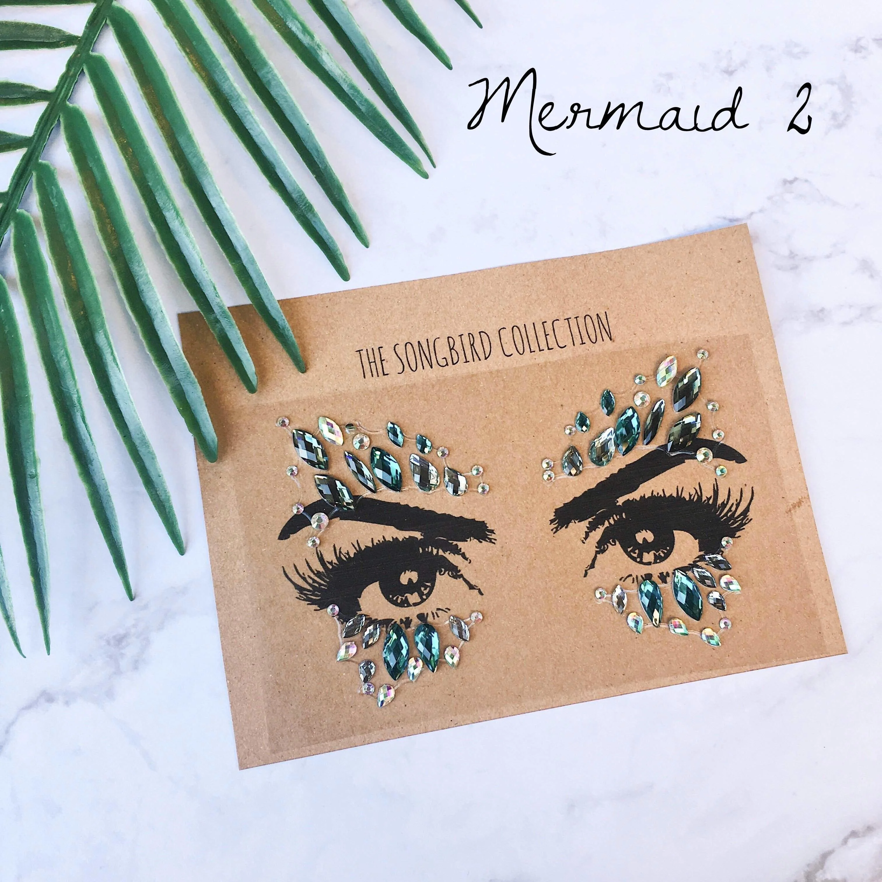 Mermaid Face Gems - 5 Designs - Image 10