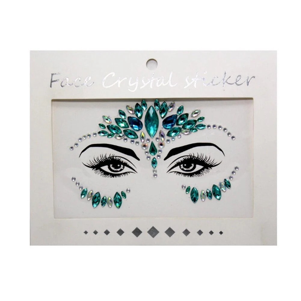 Mermaid Face Gems - 5 Designs - Image 13
