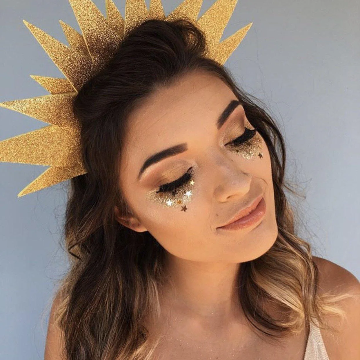 Metallic Face Temporary Tattoo Jewels - 11 Designs - Image 18