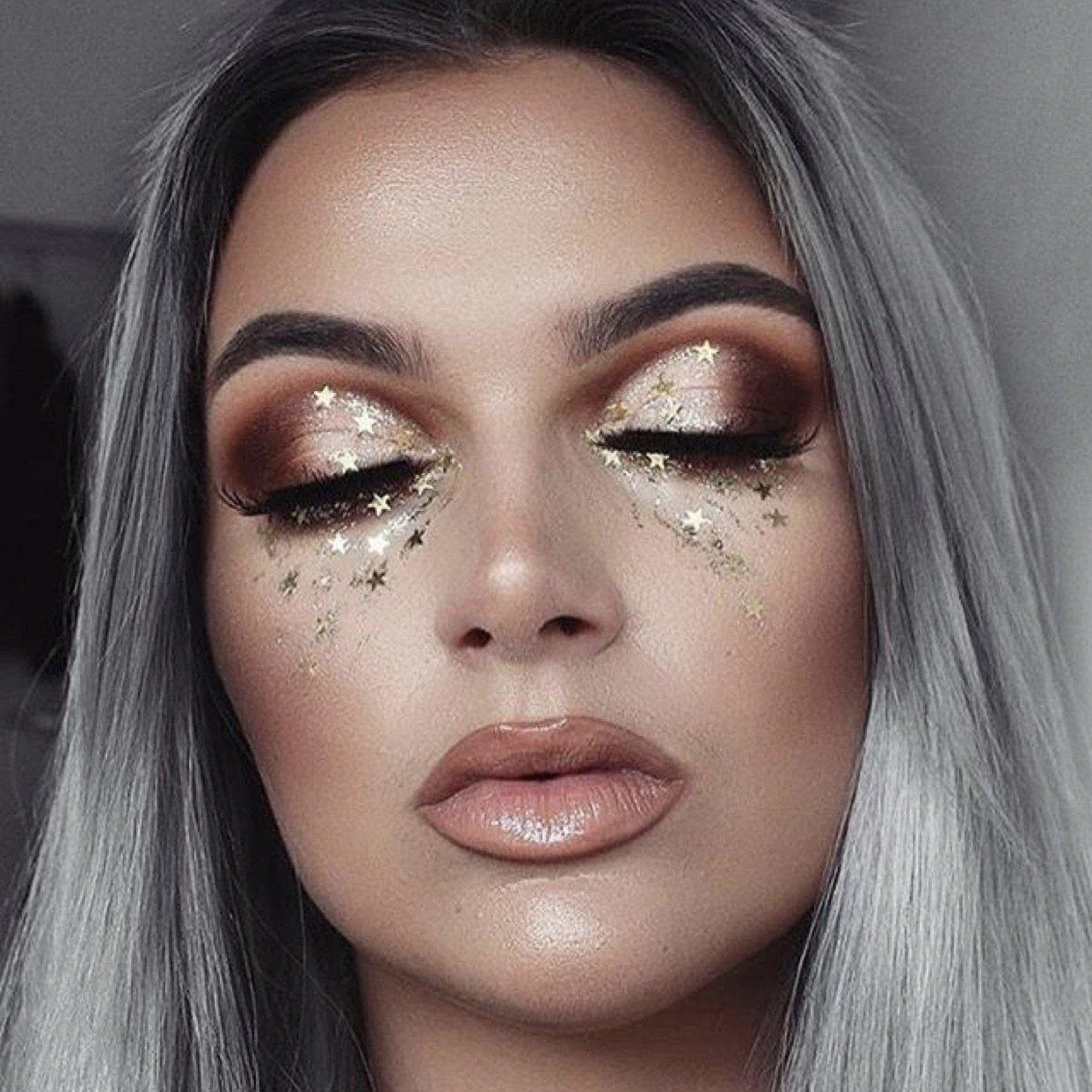 Metallic Face Temporary Tattoo Jewels - 11 Designs - Image 19