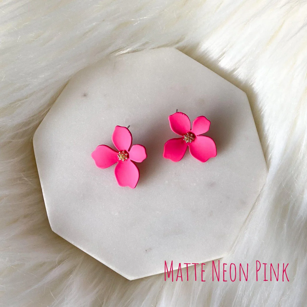Mini Miami Flower Earrings - LAST CHANCE - Image 16