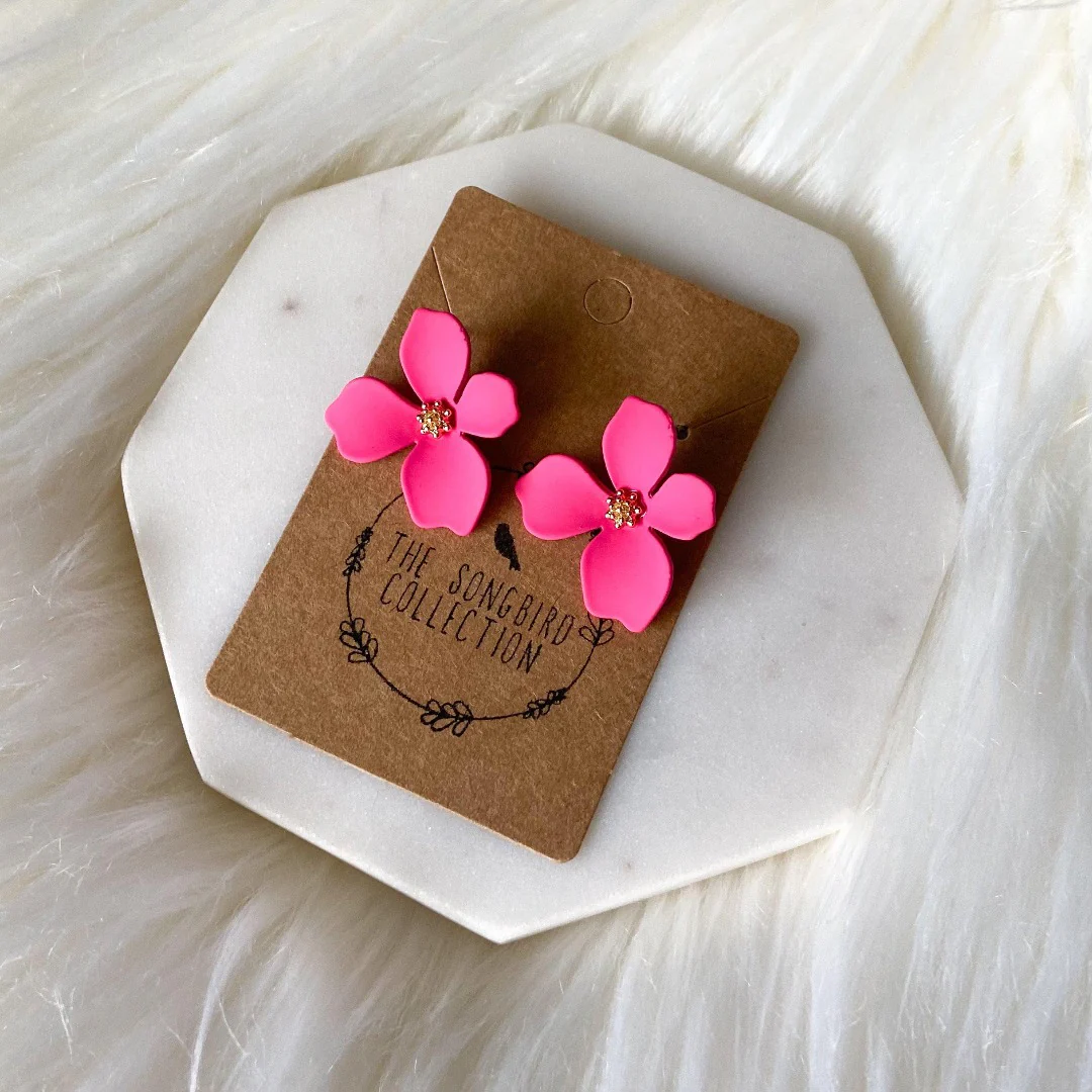Mini Miami Flower Earrings - LAST CHANCE - Image 18