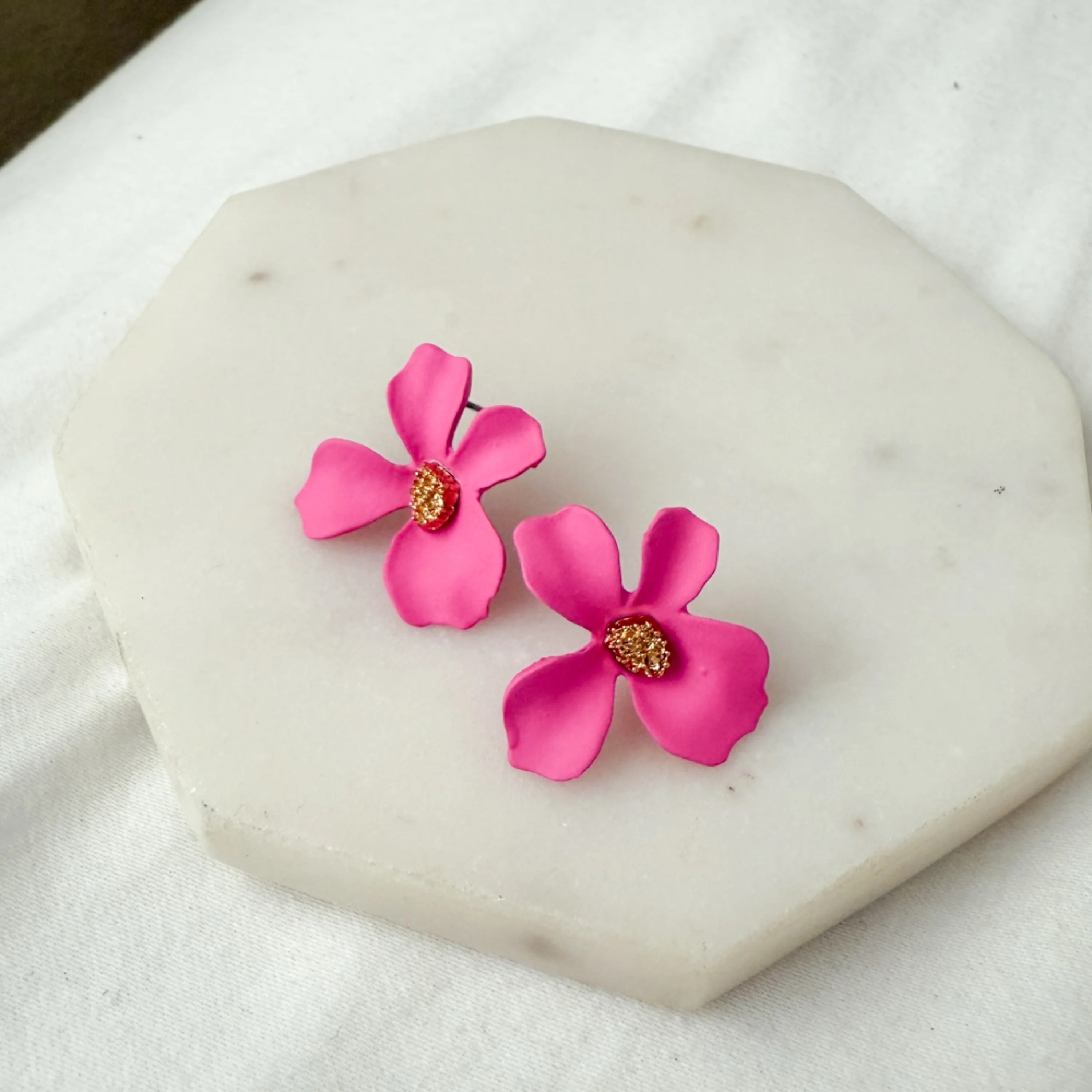 Mini Miami Flower Earrings - LAST CHANCE - Image 4