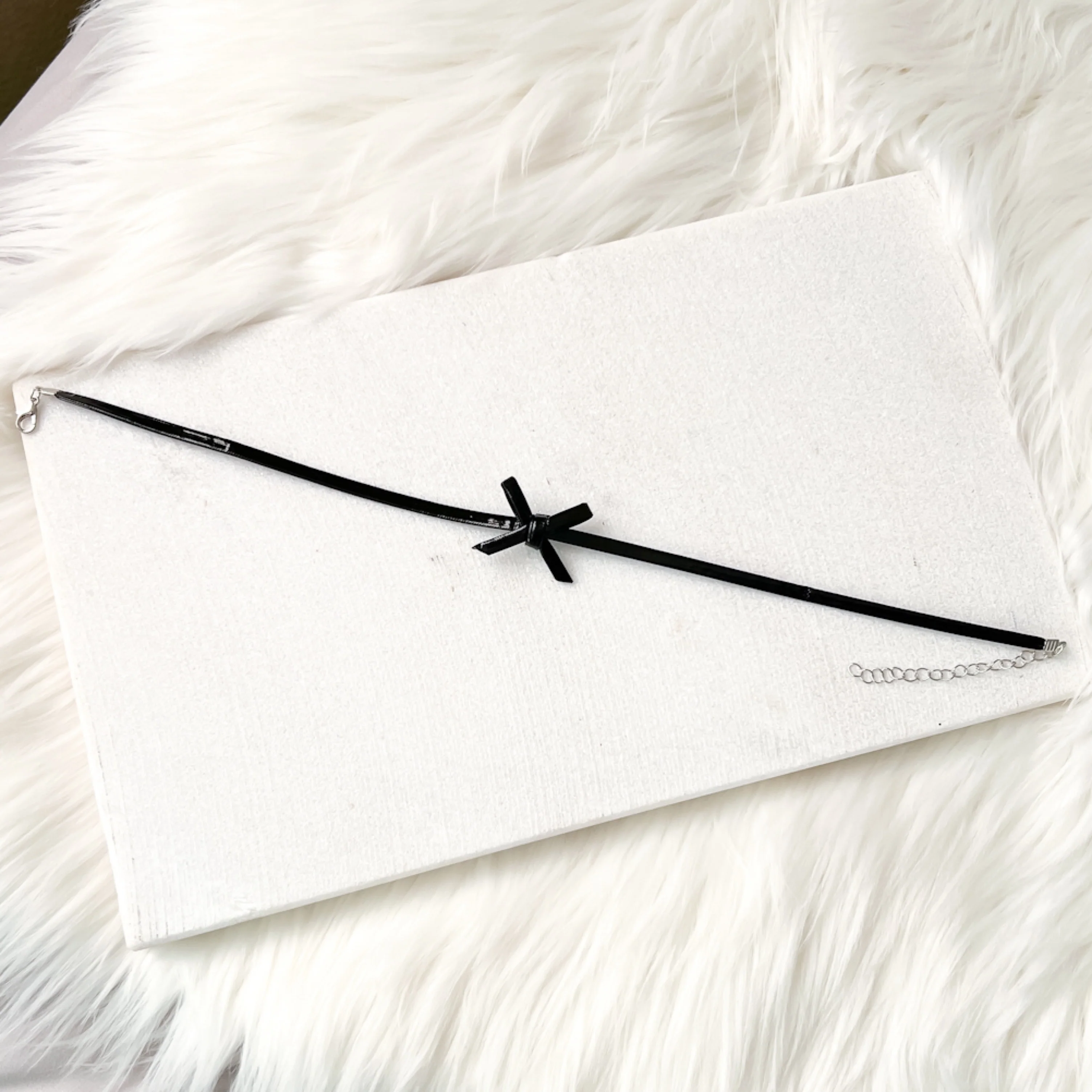 Midnight X Ribbon Choker - Image 6