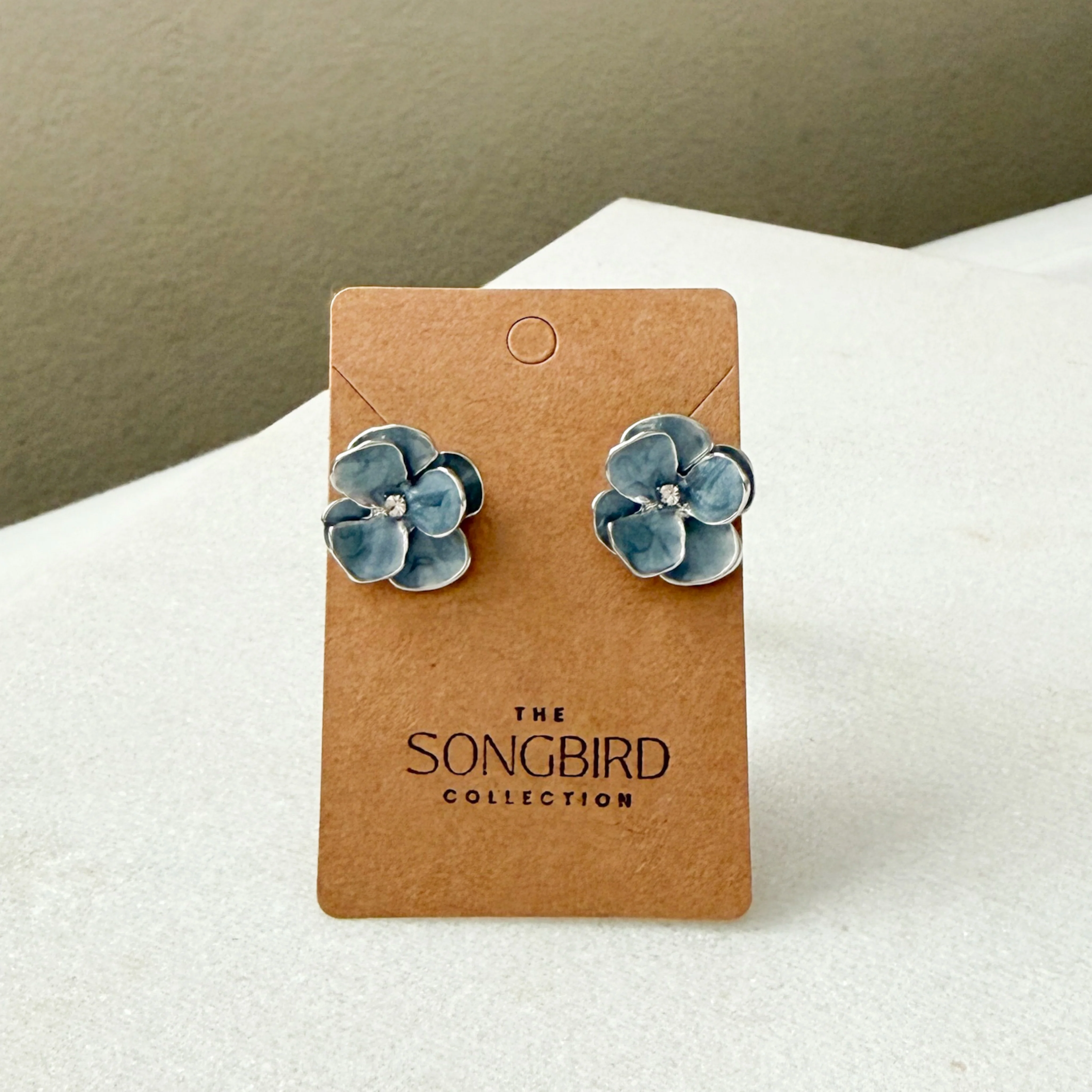 Moonlit Peony Earrings - Image 8