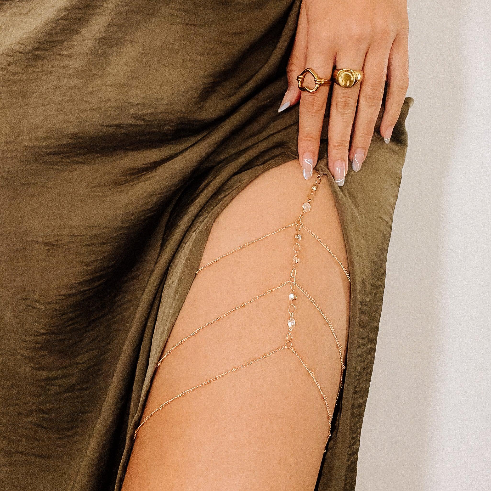 Morning Dew Leg Chain