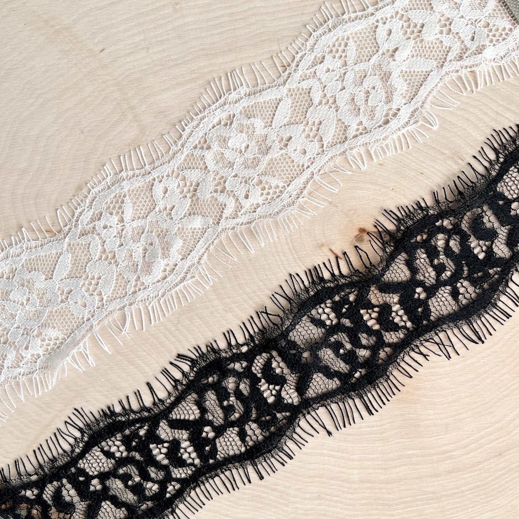 Naughty or Nice Lace Choker - White or Black - Image 10