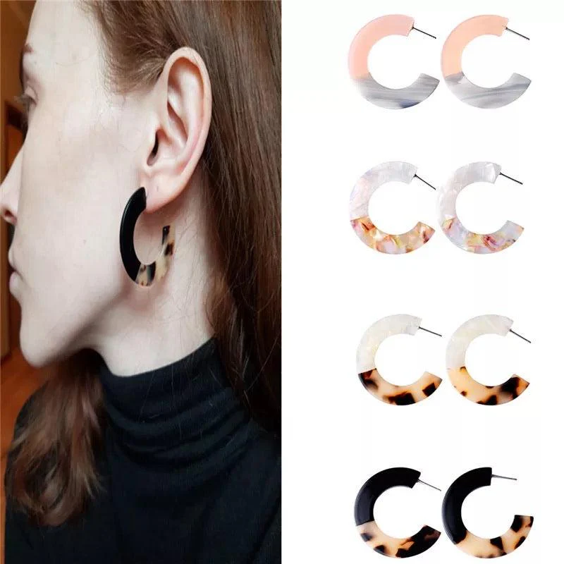 Newport Beach Acetate Earrings - LAST CHANCE / FINAL SALE - Image 6