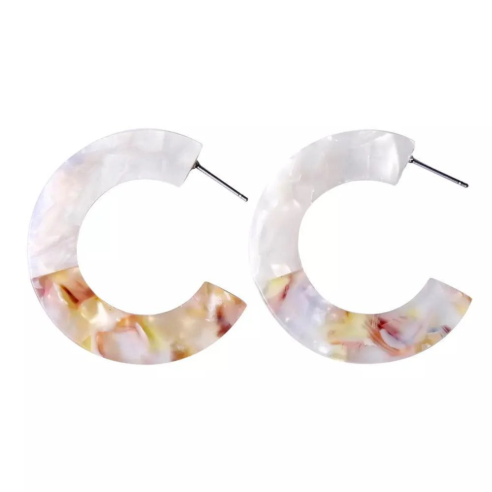 Newport Beach Acetate Earrings - LAST CHANCE / FINAL SALE - Image 9