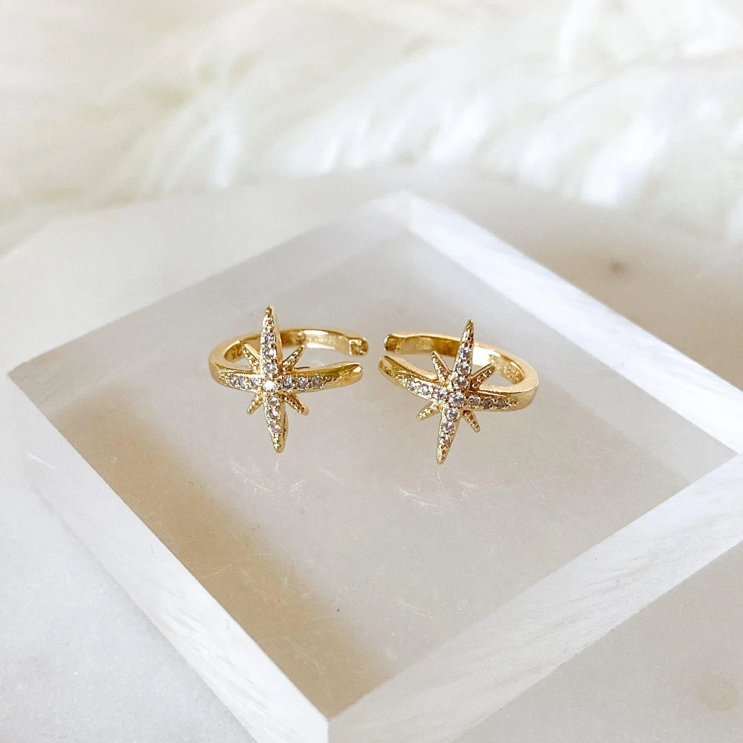 North Star Ear Cuffs - No Piercing Needed LAST CHANCE! - Image 6