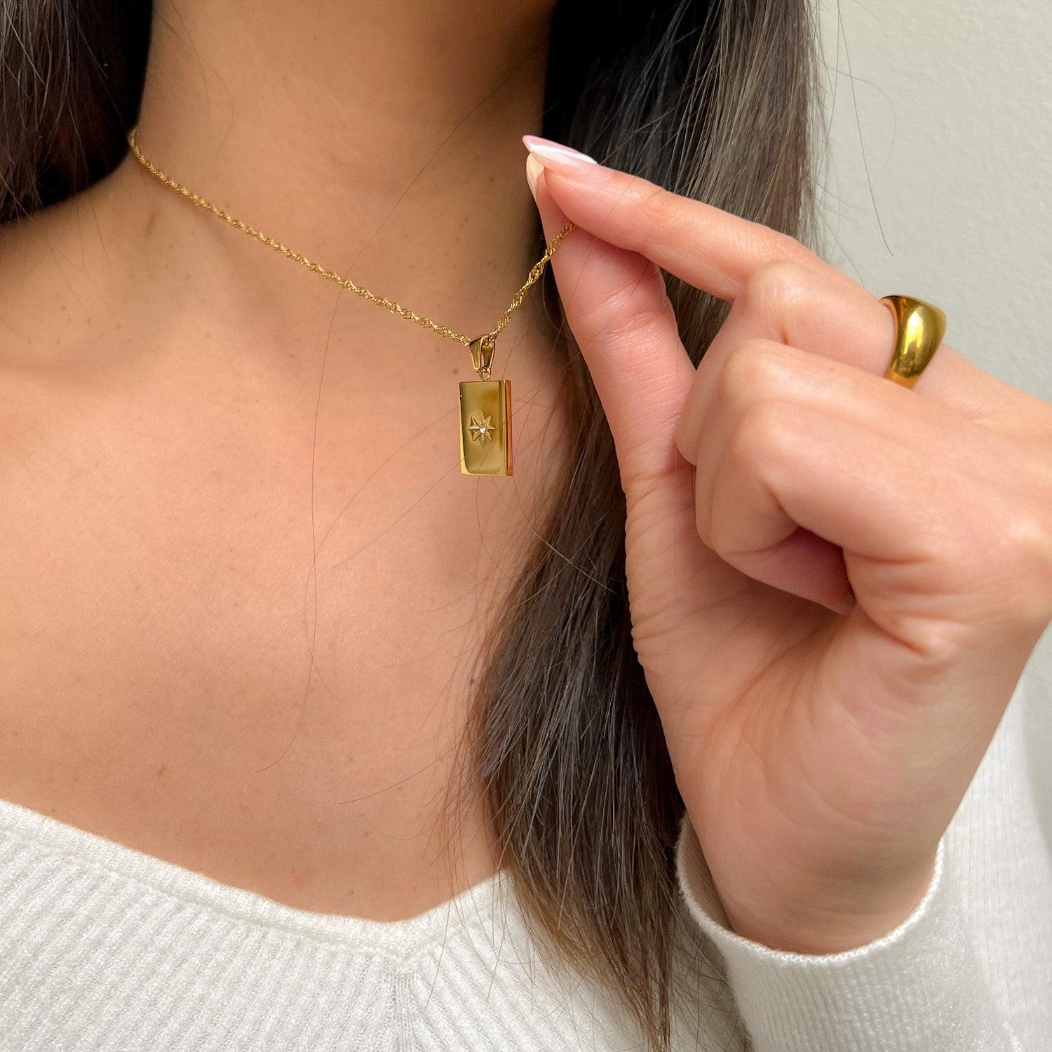 North Star Signet Necklace - LAST CHANCE! - Image 12