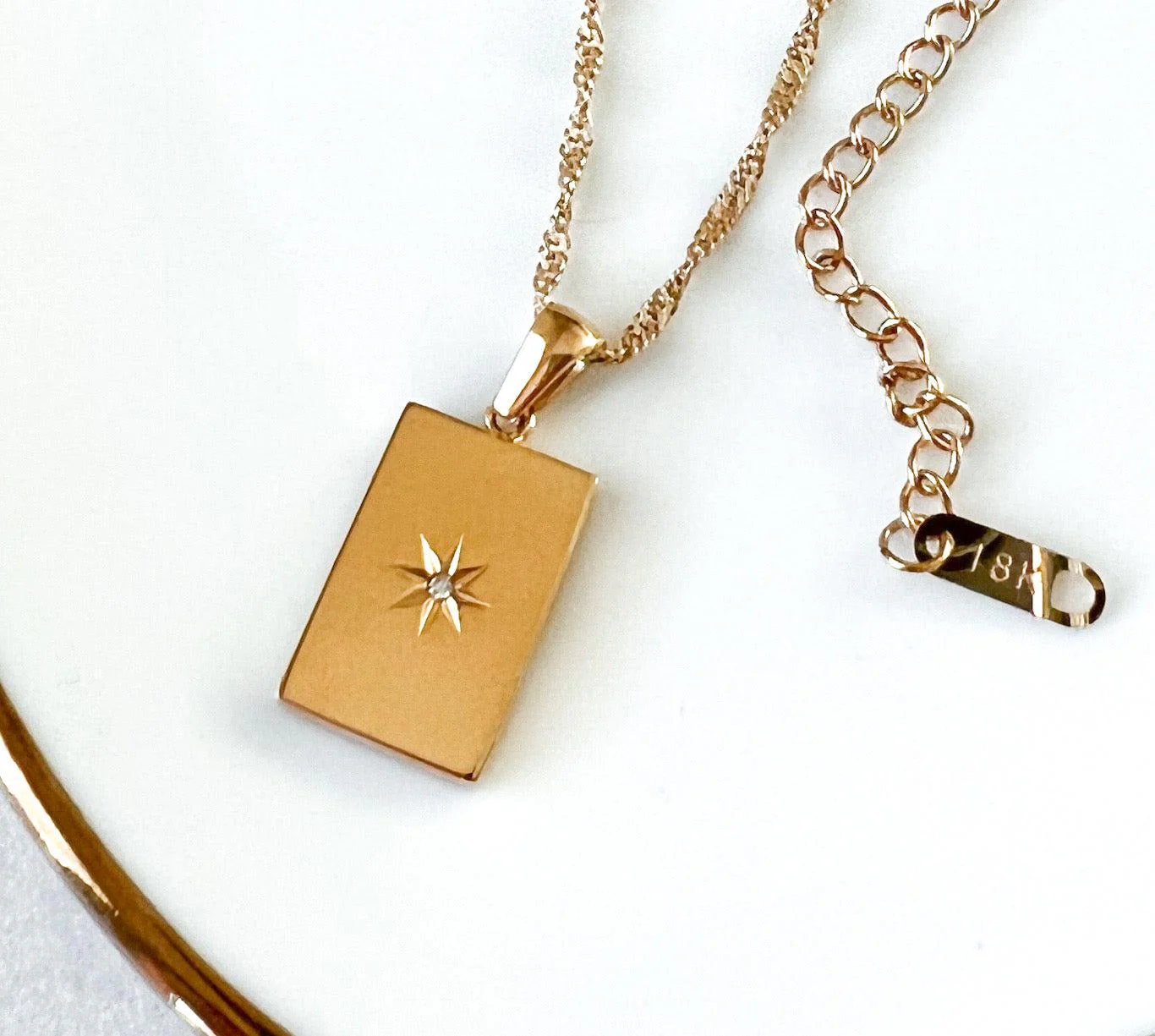 North Star Signet Necklace - LAST CHANCE! - Image 18