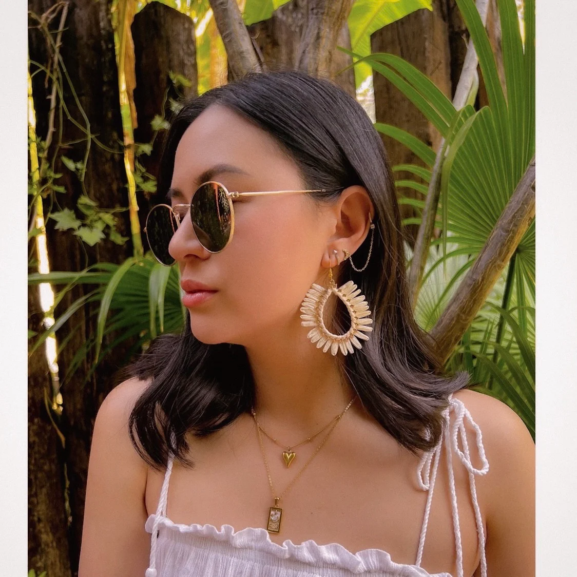 Palmetto Raffia Statement Earrings - 4 COLORS LAST CHANCE! - Image 30