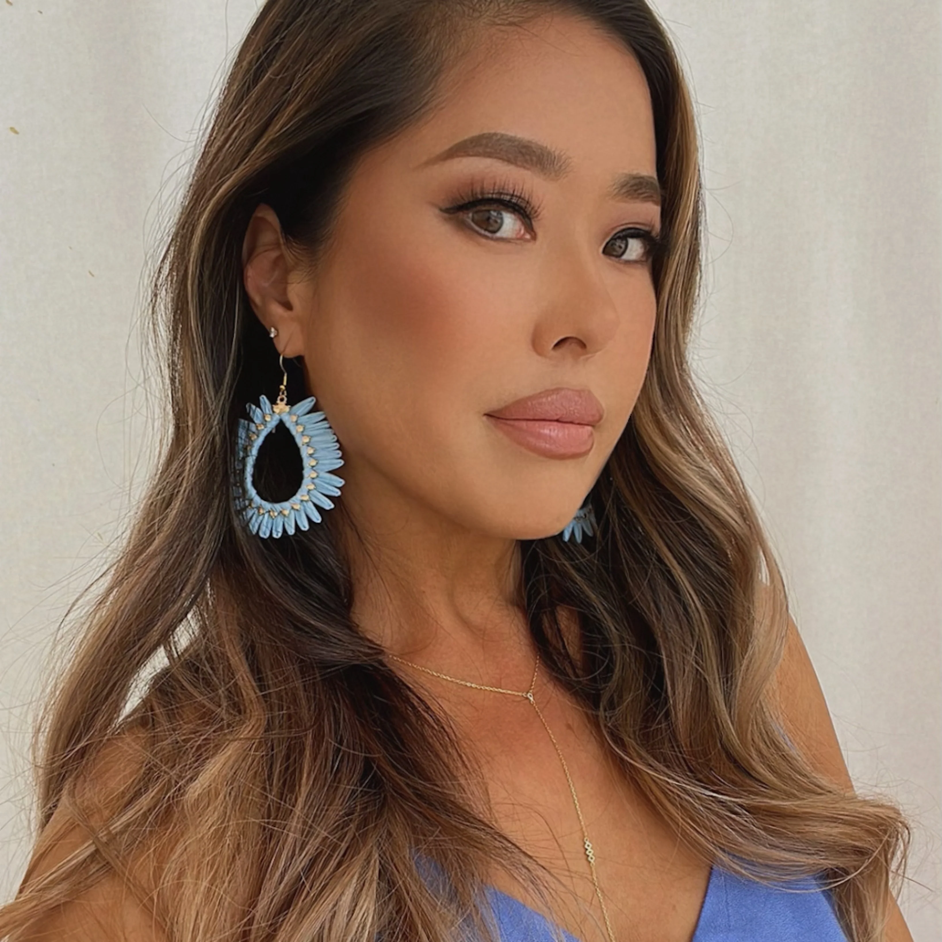 Palmetto Raffia Statement Earrings - 4 COLORS LAST CHANCE! - Image 34