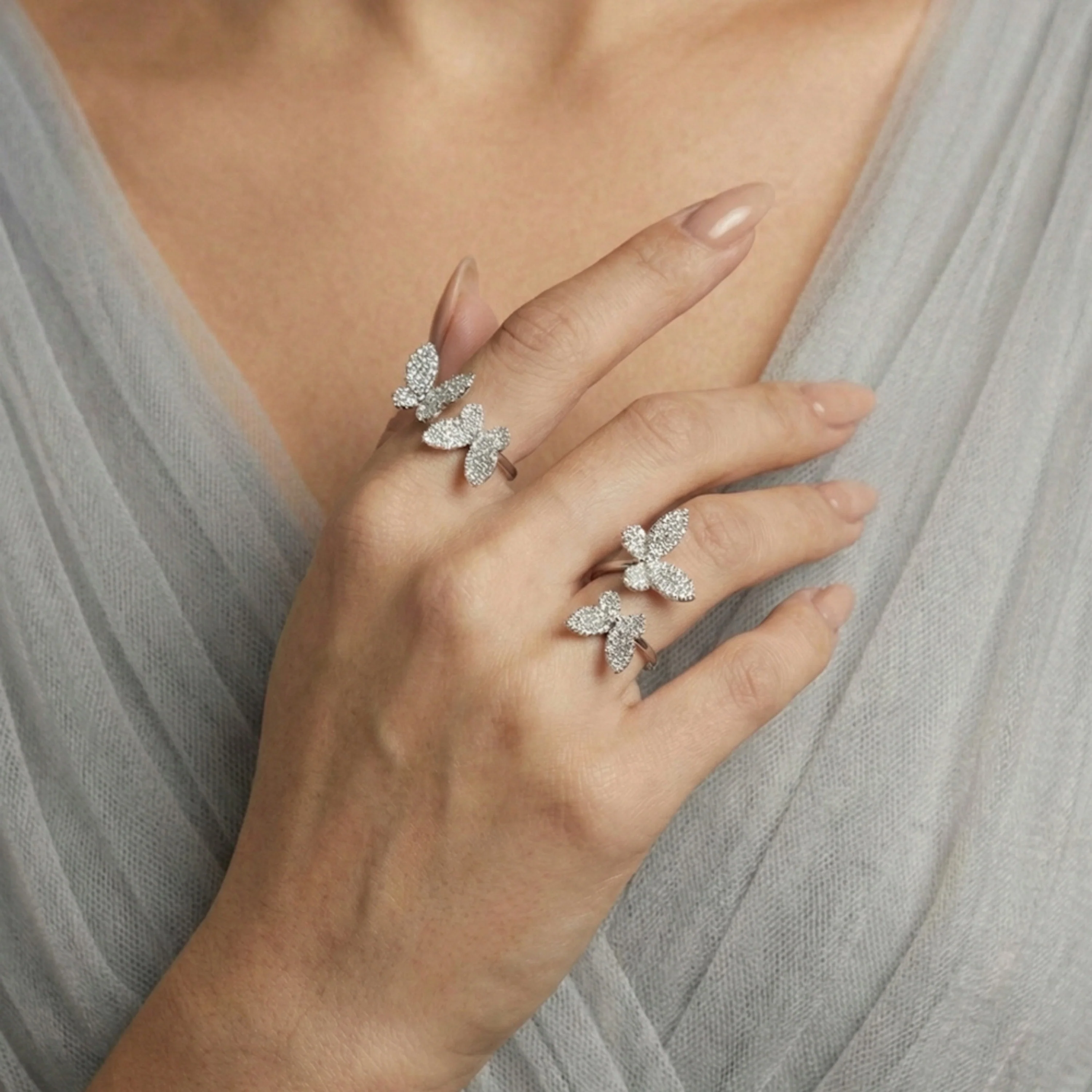 Papillon Butterflies Ring - Image 13