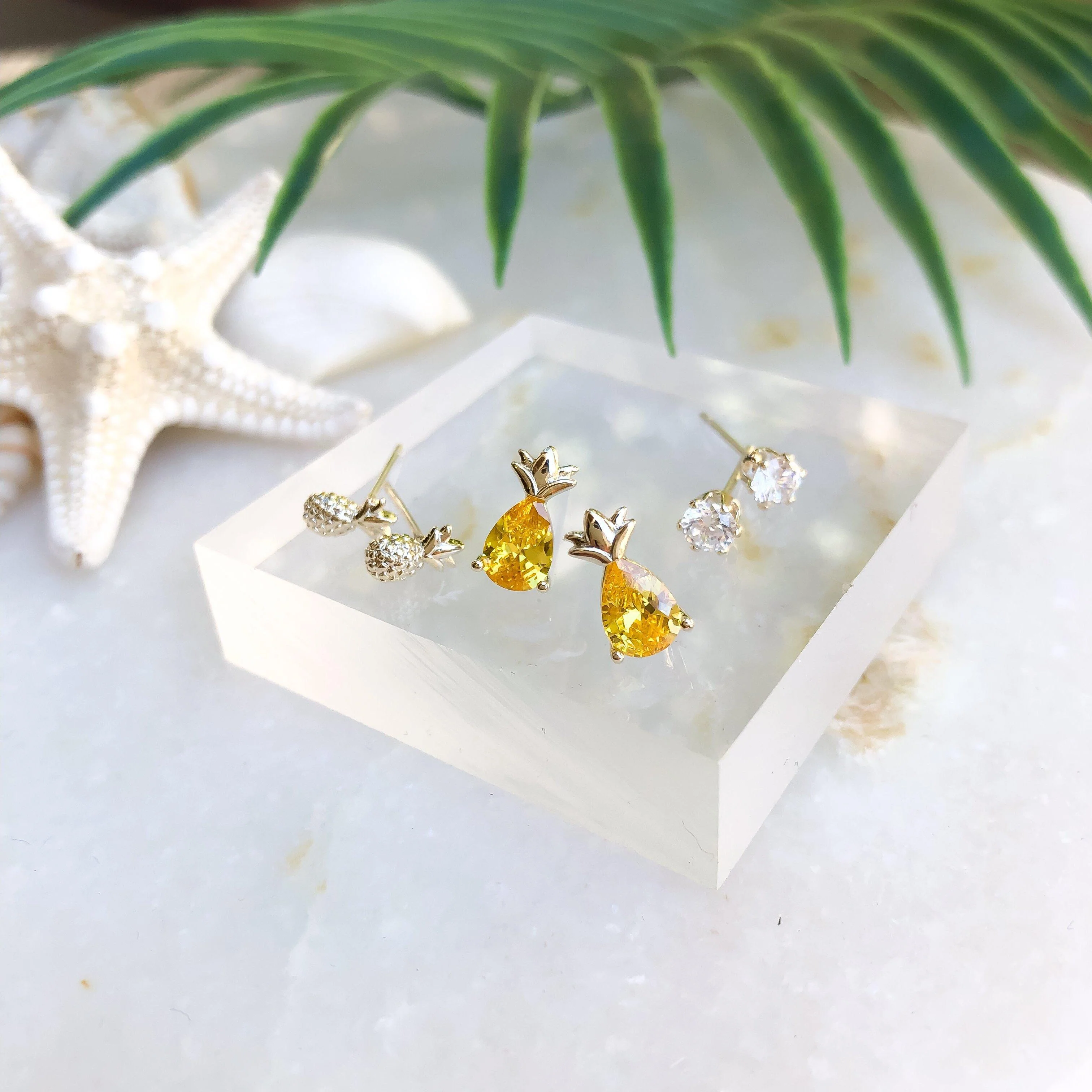 Paradise 6 Piece Earrings Set - 2 Styles - LAST CHANCE/FINAL SALE - Image 3